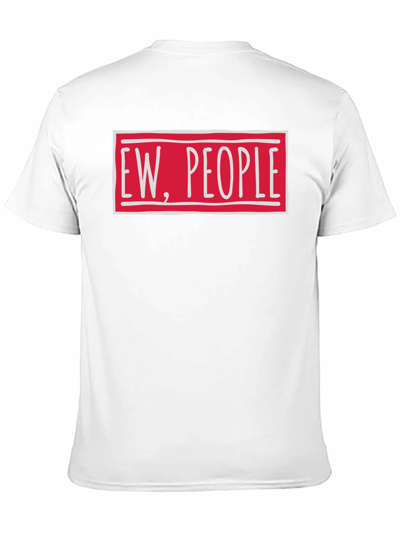 Black Ew People Funny Graphic T-Shirt view 11