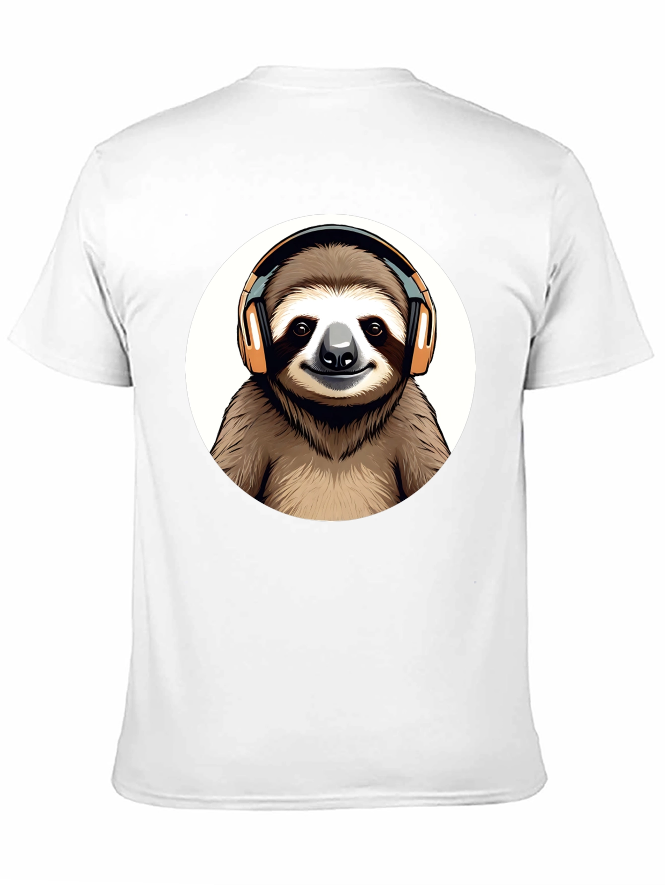 Black Sloth DJ Graphic Tee view 11