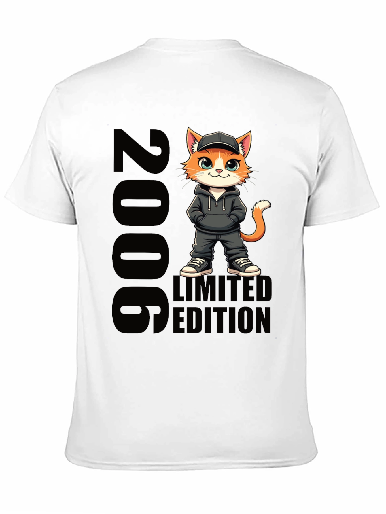 Black 2006 Limited Edition Cat T-Shirt view 11