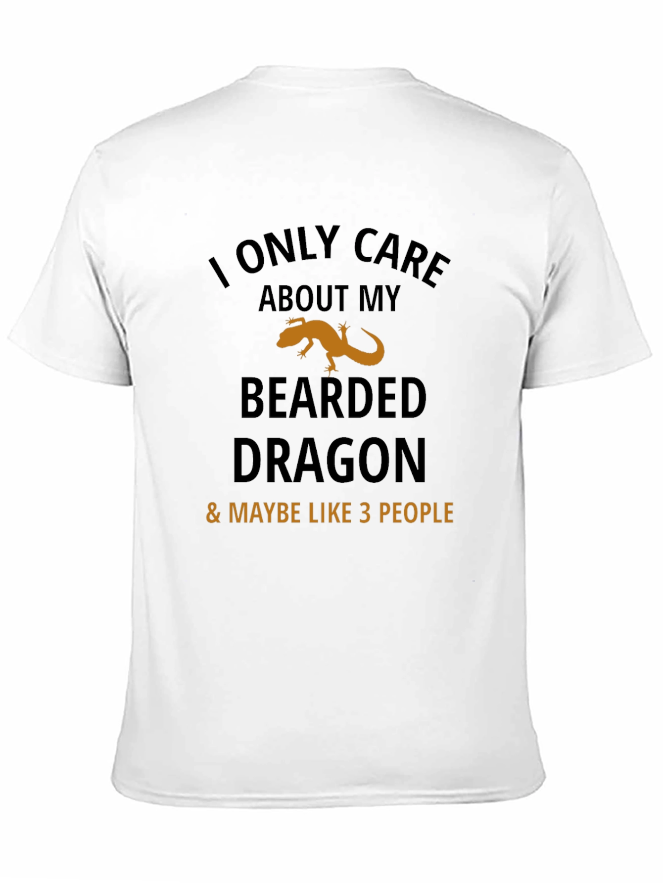Black Bearded Dragon Lover T-Shirt - Funny Pet Owner Tee view 11