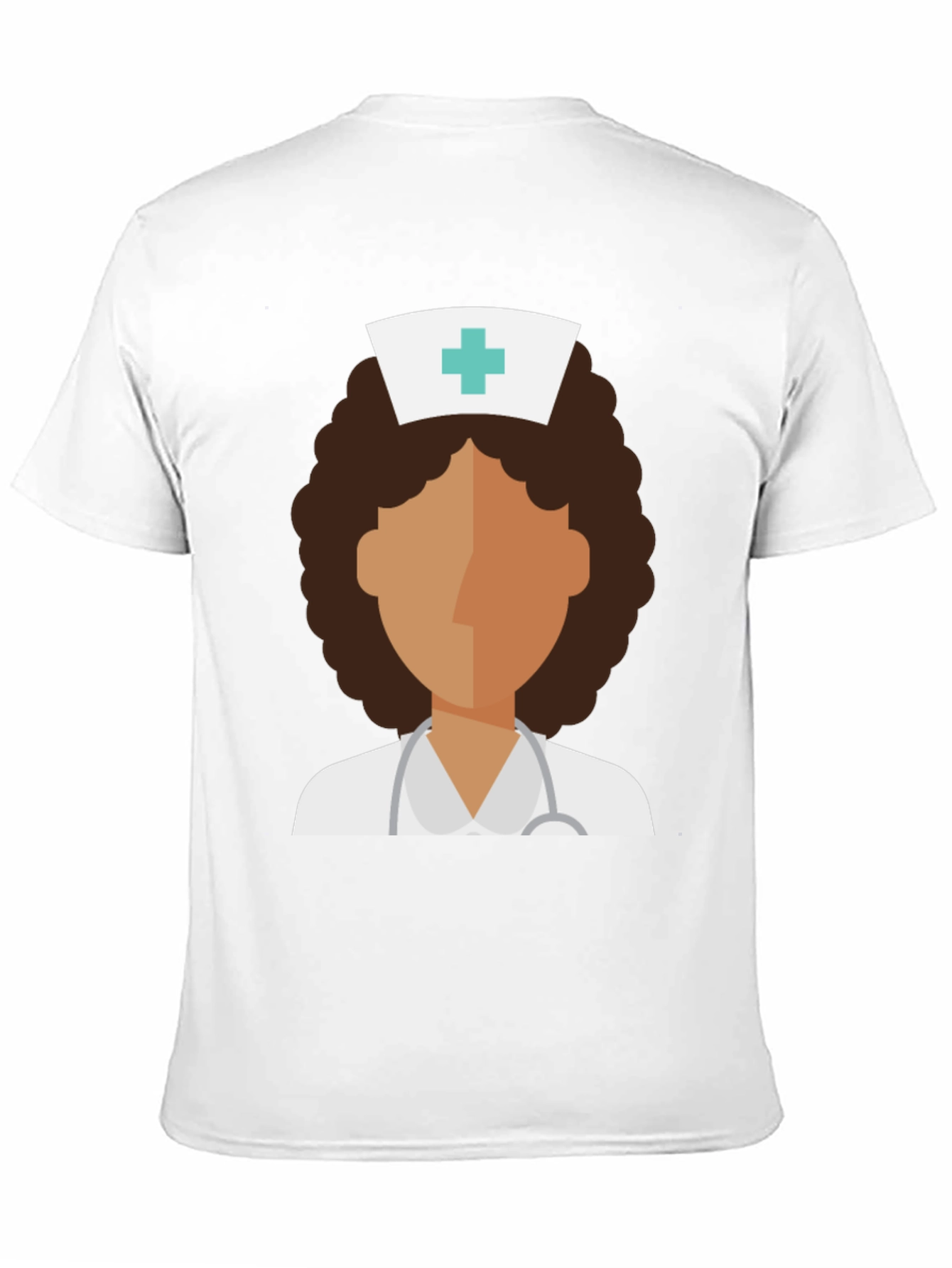 Black Nurse Graphic Tee - Unisex Medical T-Shirt view 11