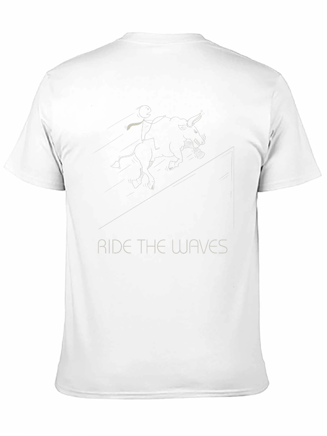 Black Ride the Waves Graphic Tee - Black view 11