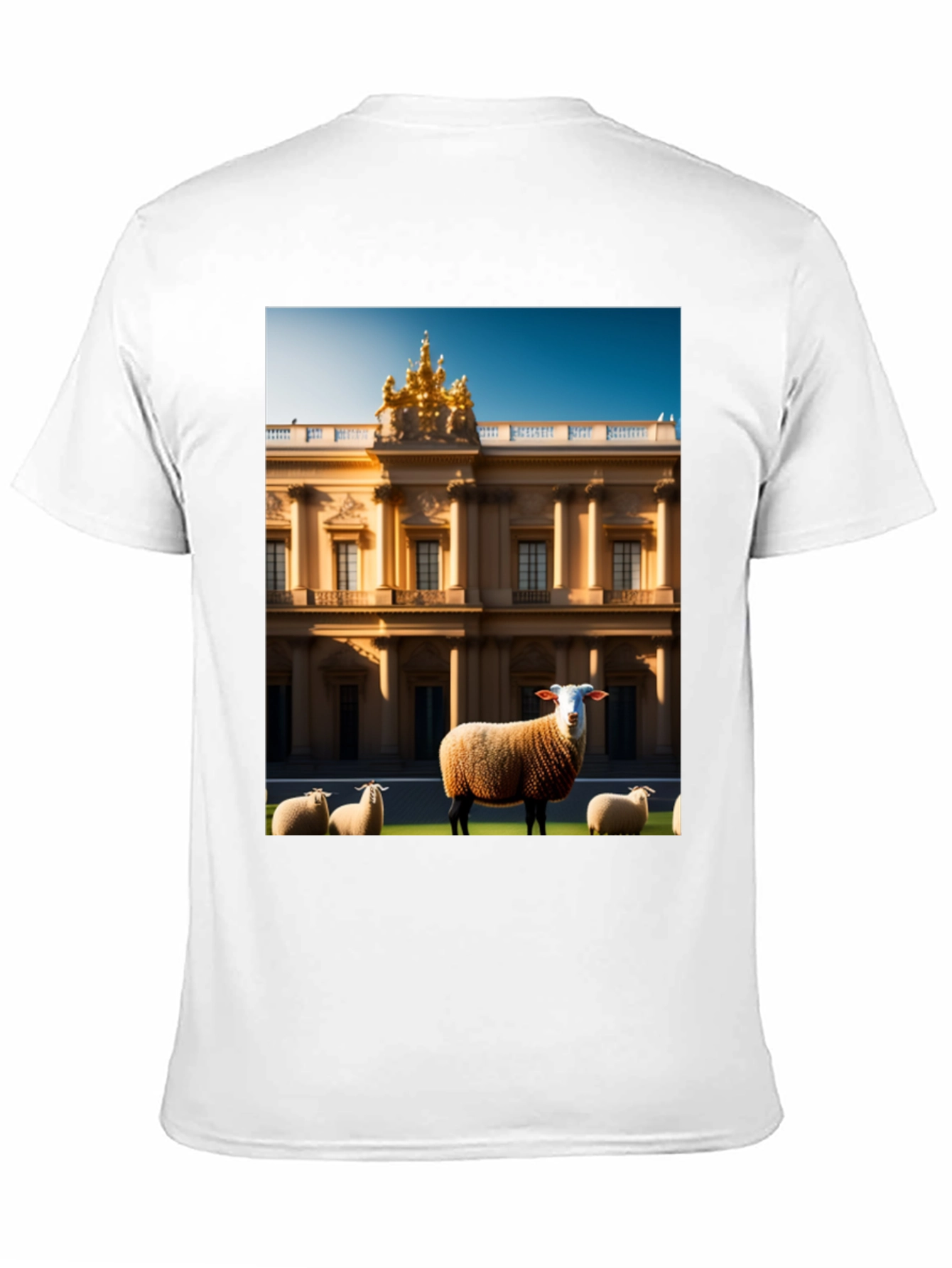 Black Sheep and Mansion Graphic Tee view 11