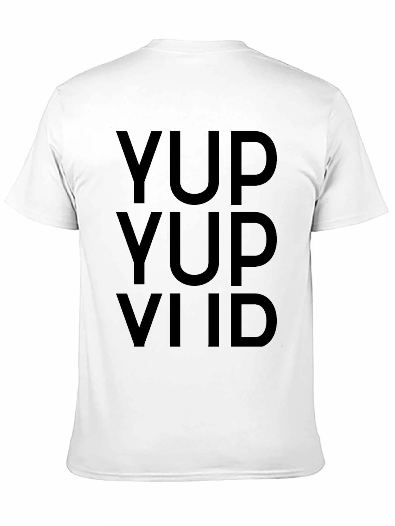 Black Yup Yup Viid Graphic Tee - Black view 11