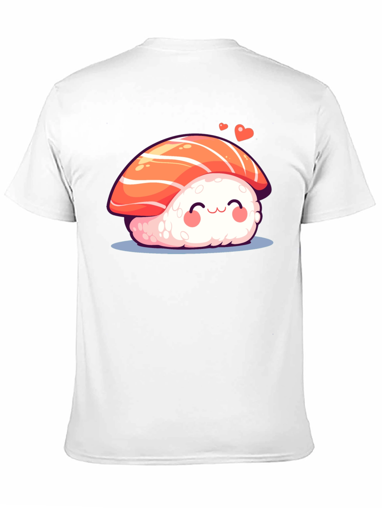 Black Cute Sushi Graphic Tee view 11