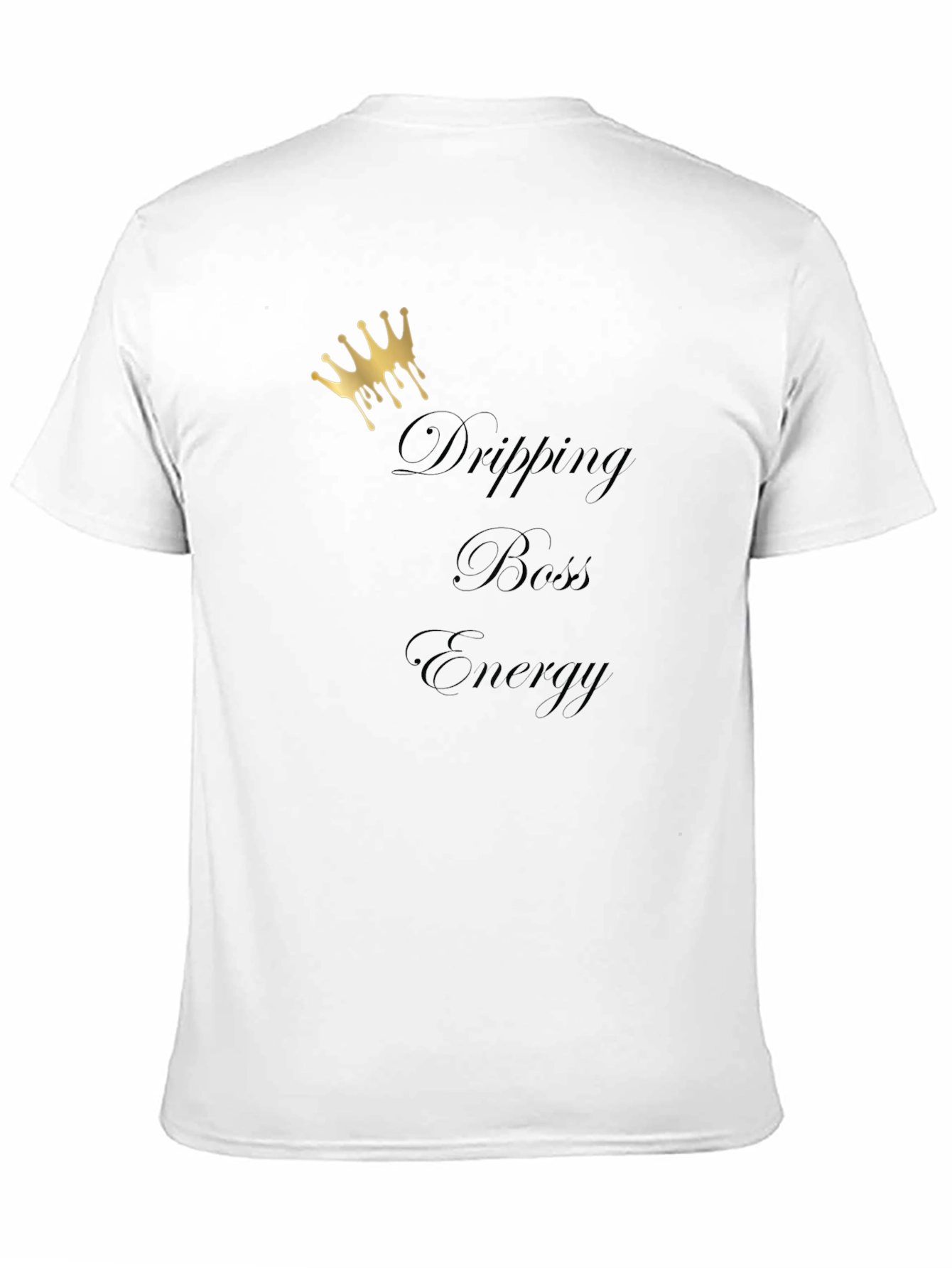 Black Dripping Boss Energy Black T-Shirt view 11