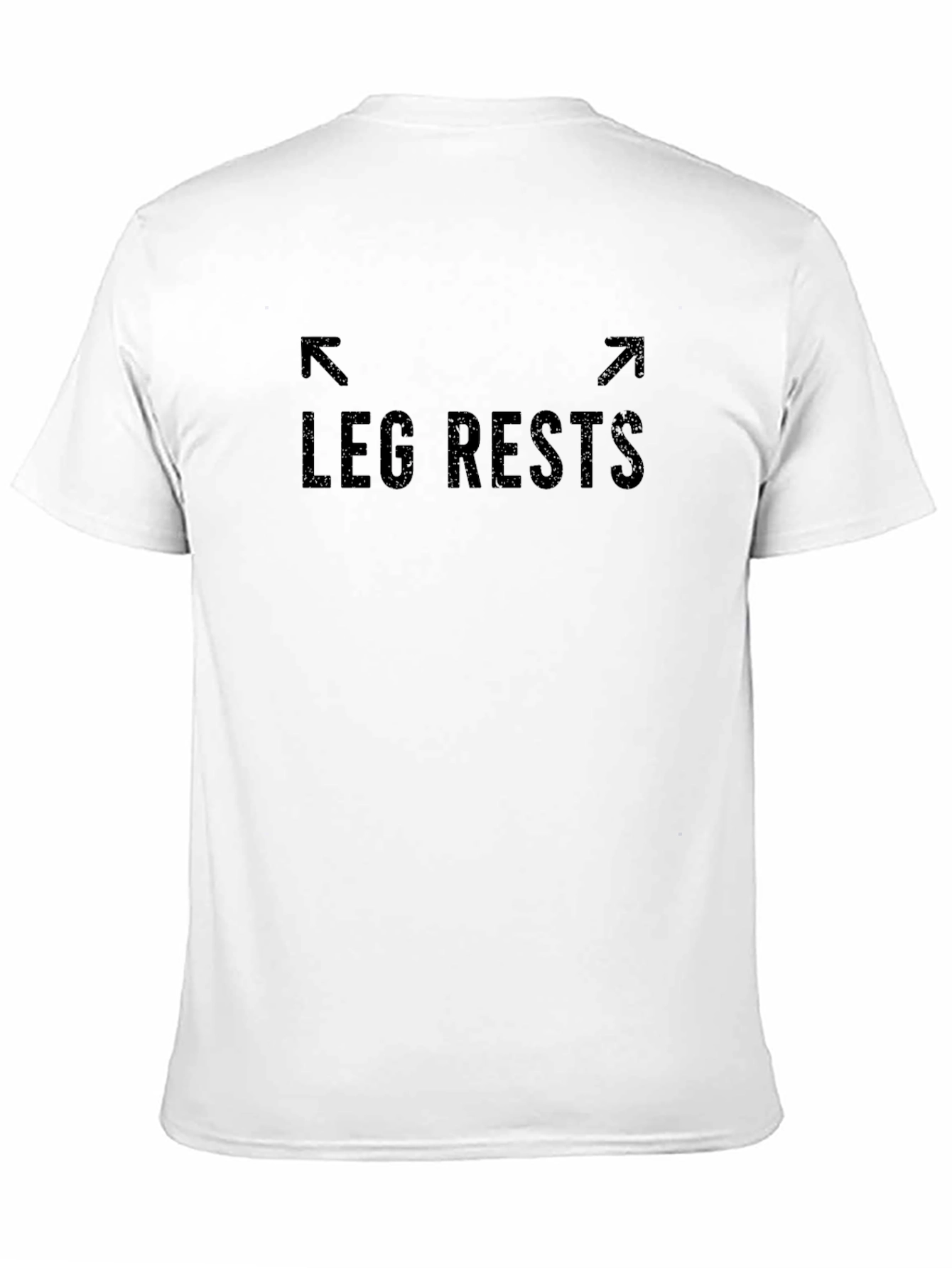Black Leg Rests Graphic T-Shirt view 11