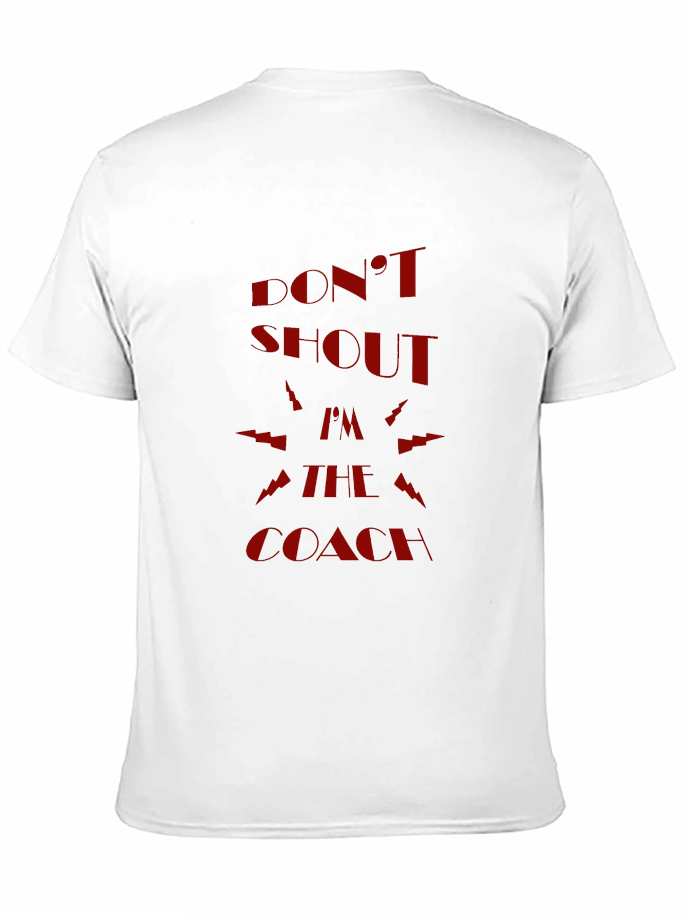 Black Don't Shout I'm The Coach Graphic Tee view 11