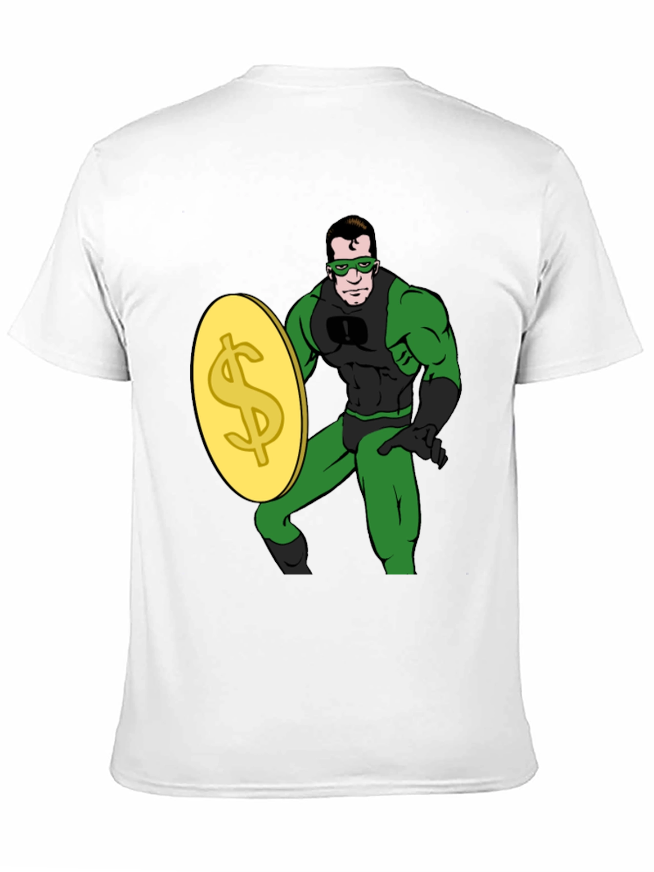 Black Dollar Defender T-Shirt view 11
