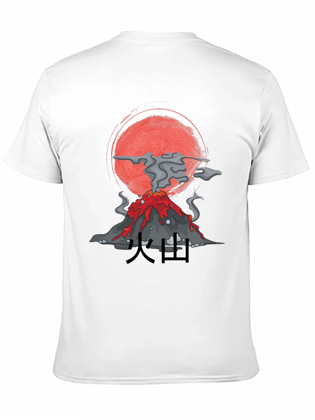 Black Volcano Graphic Tee - Stylish & Unique Design view 11