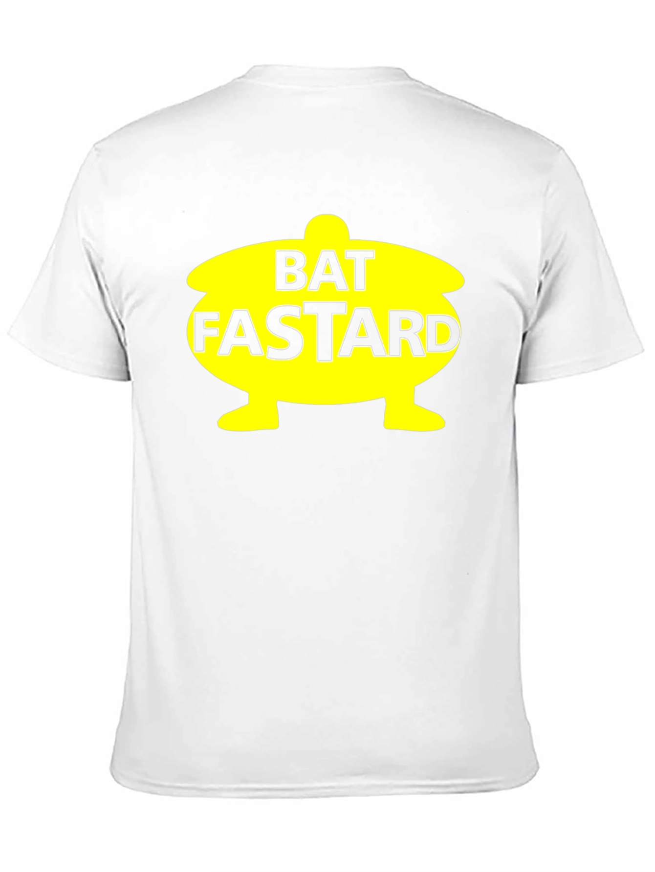 Black Bat Fastard T-Shirt - Novelty Graphic Tee view 11