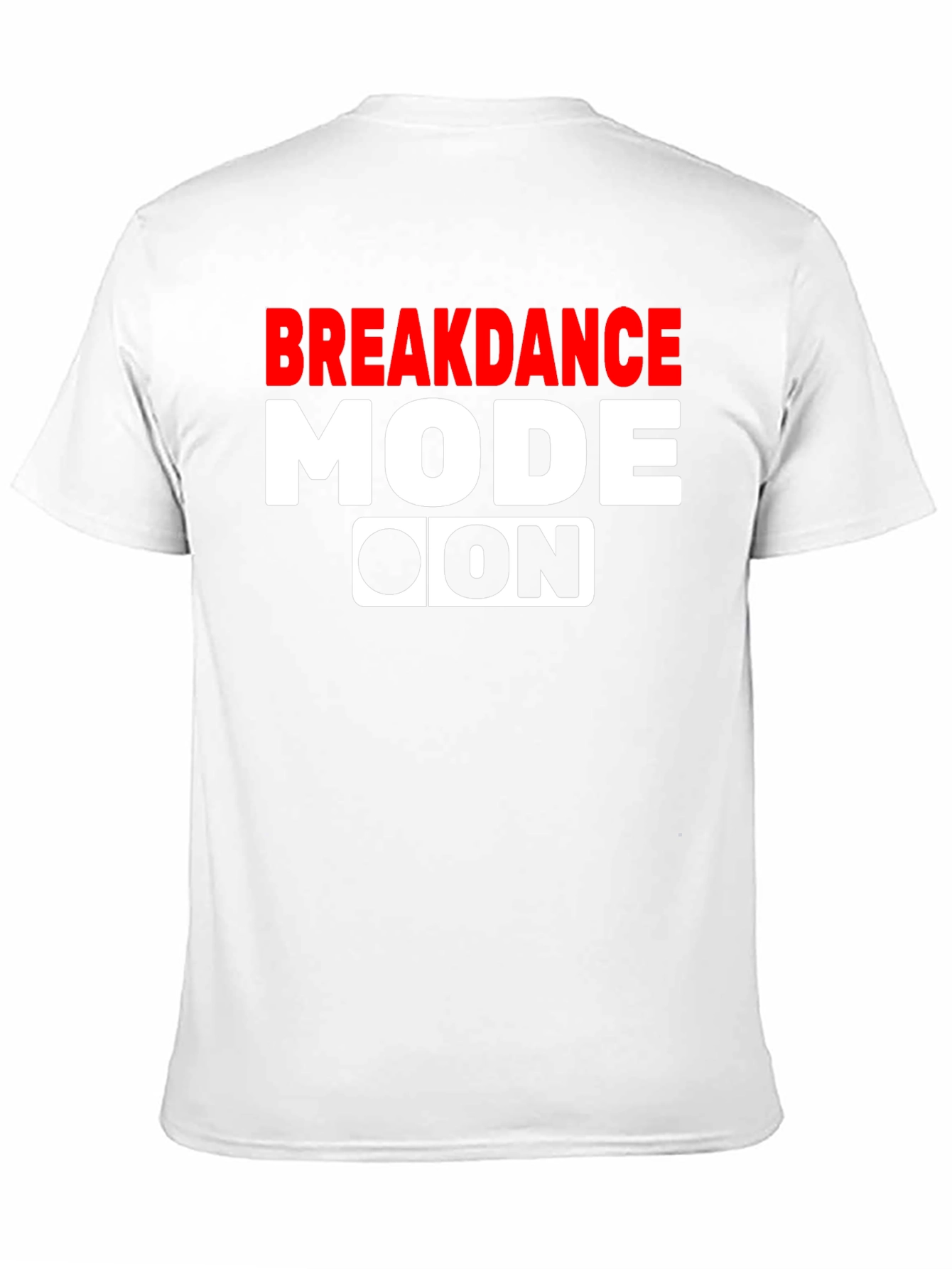 Black Breakdance Mode On Graphic Tee view 11