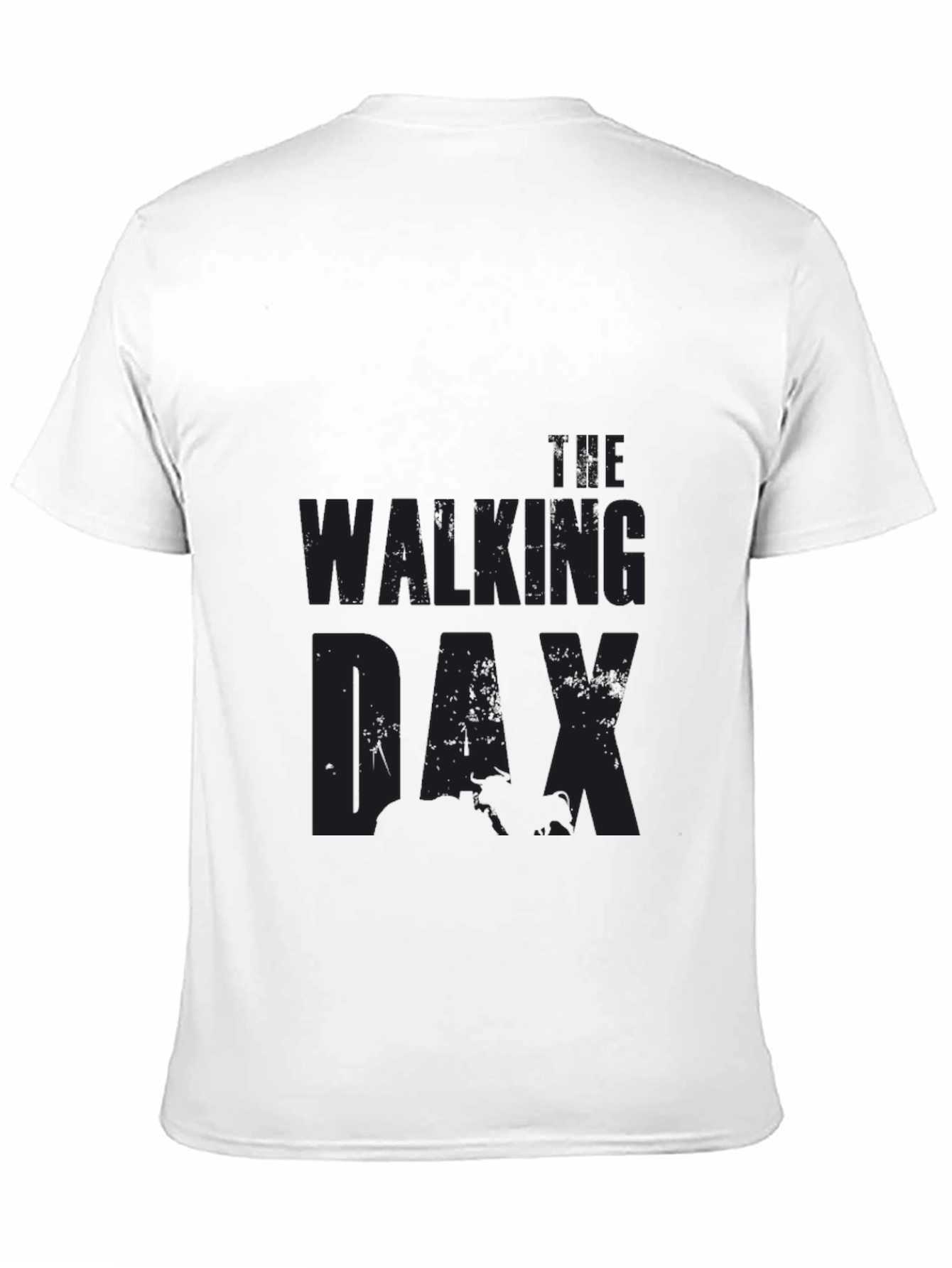 Black Walking DAX Black T-Shirt view 11