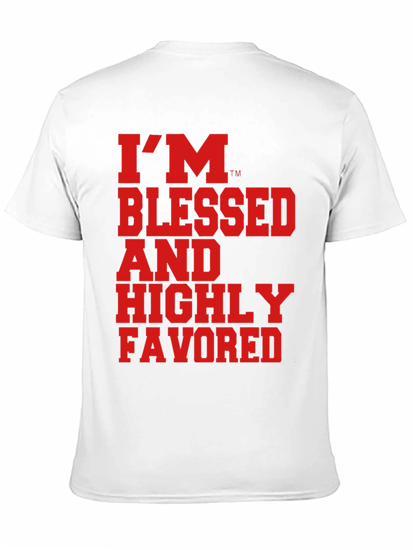 Black Blessed and Highly Favored Graphic Tee - Black view 11