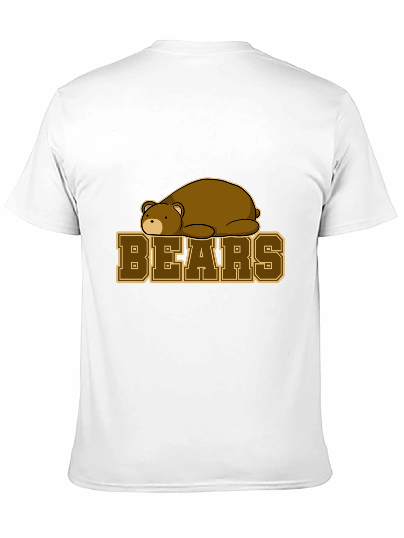Black Bears Graphic T-Shirt - Black Cotton Tee view 11