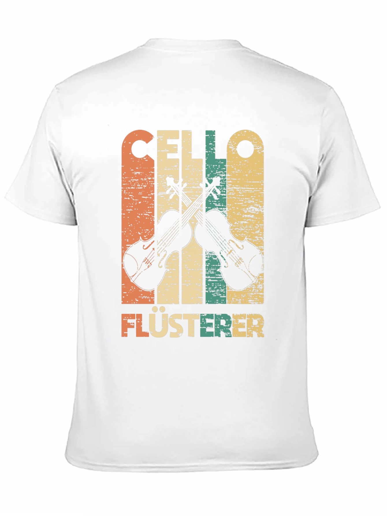 Black Vintage Cello Whisperer T-Shirt - Music Lover Tee view 11