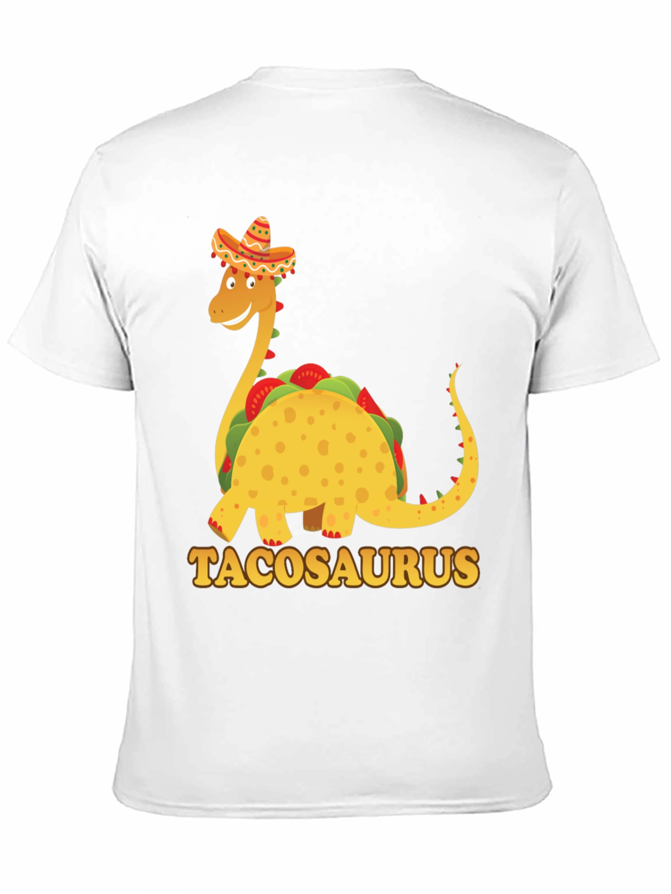 Black Tacosaurus Funny Dinosaur Taco Lover Graphic Tee view 11