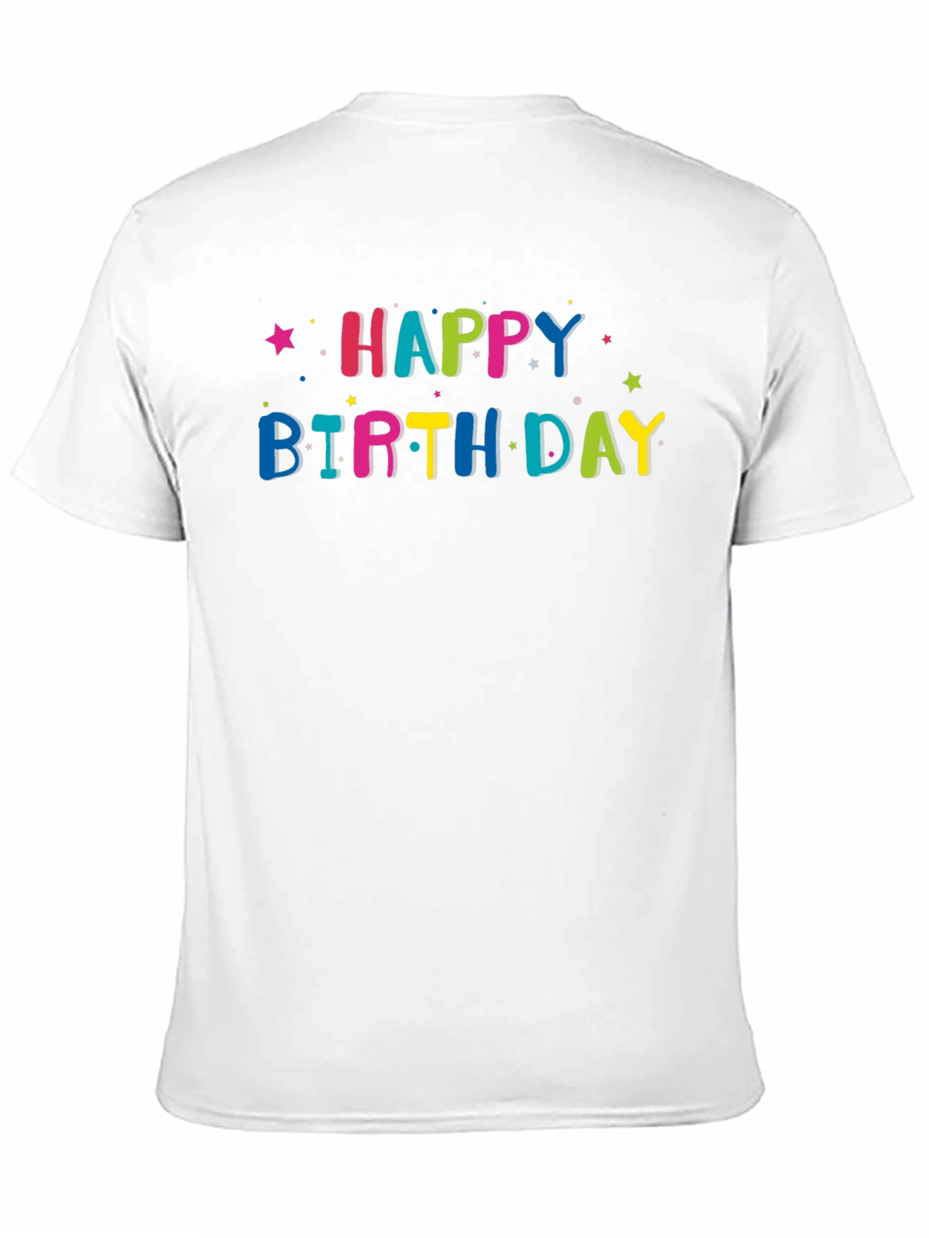 Happy Birthday Graphic Tee - Black - 11
