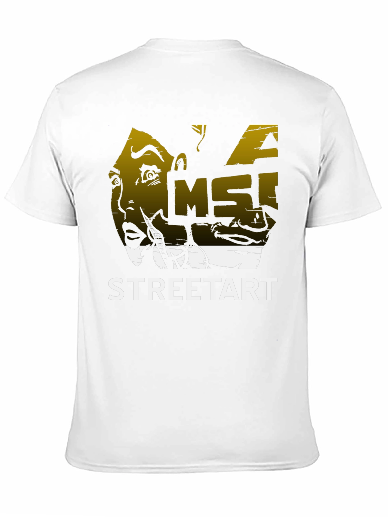 Black Edgy Streetart Graphic Black T-Shirt view 11