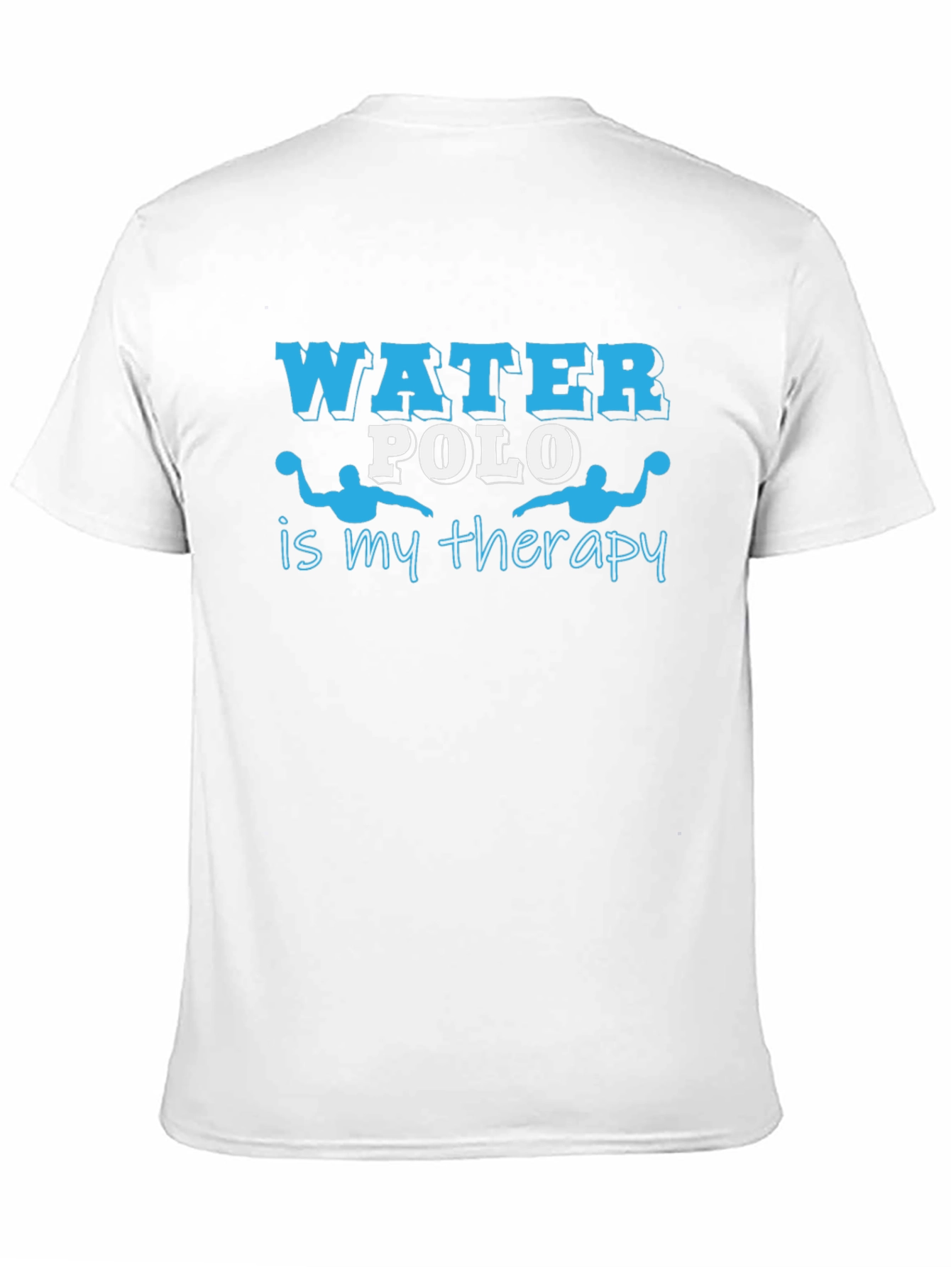 Black Water Polo Therapy T-Shirt view 11