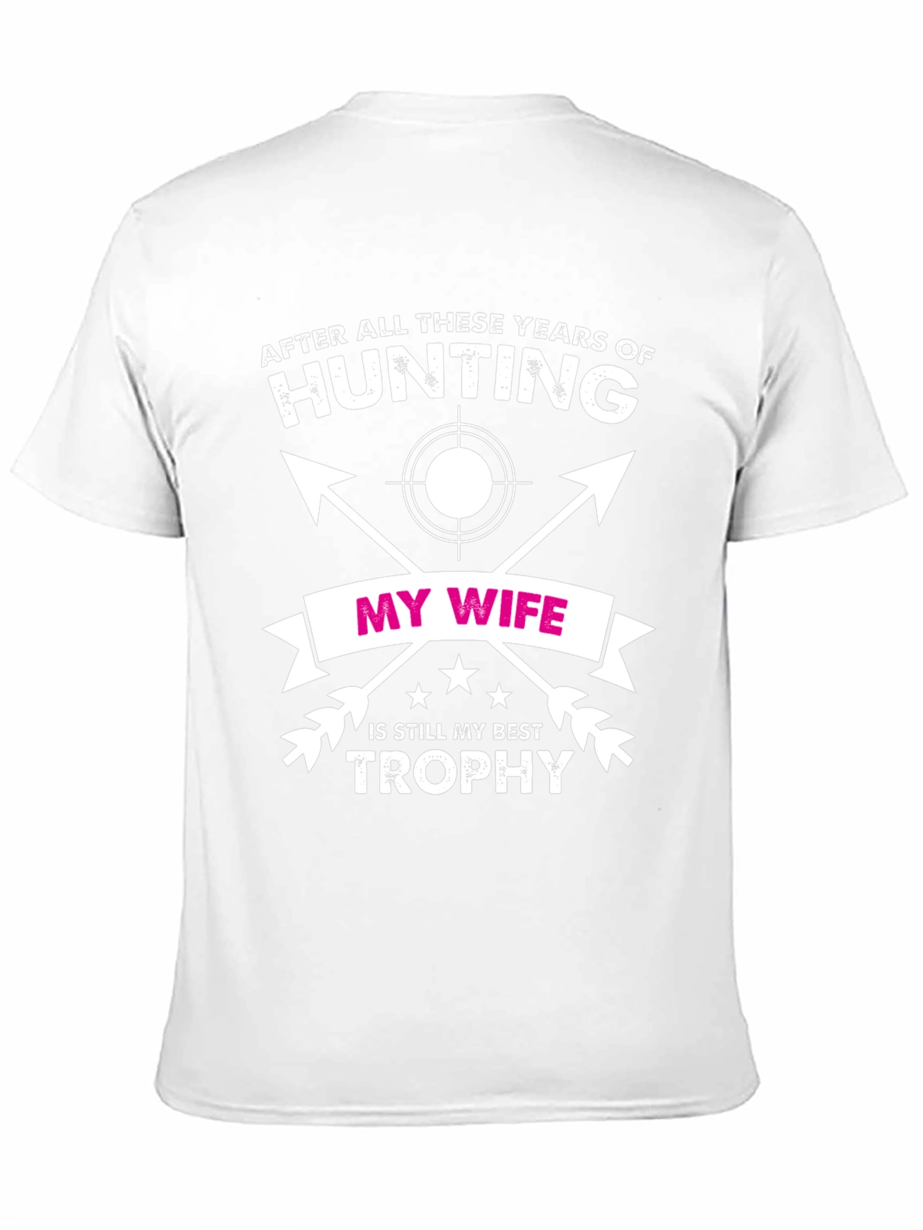 Black Hunting Wife Trophy Graphic Tee view 11