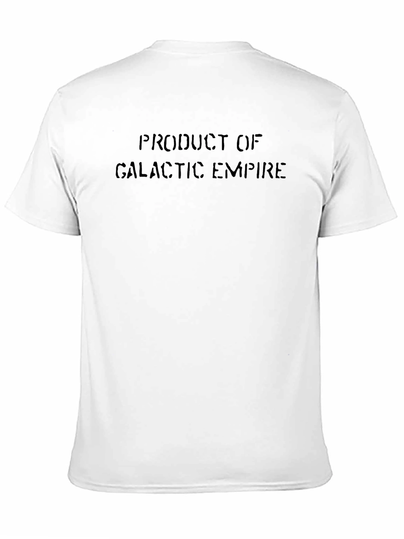 Black Galactic Empire Black T-Shirt - Sci-Fi Fan Apparel view 11