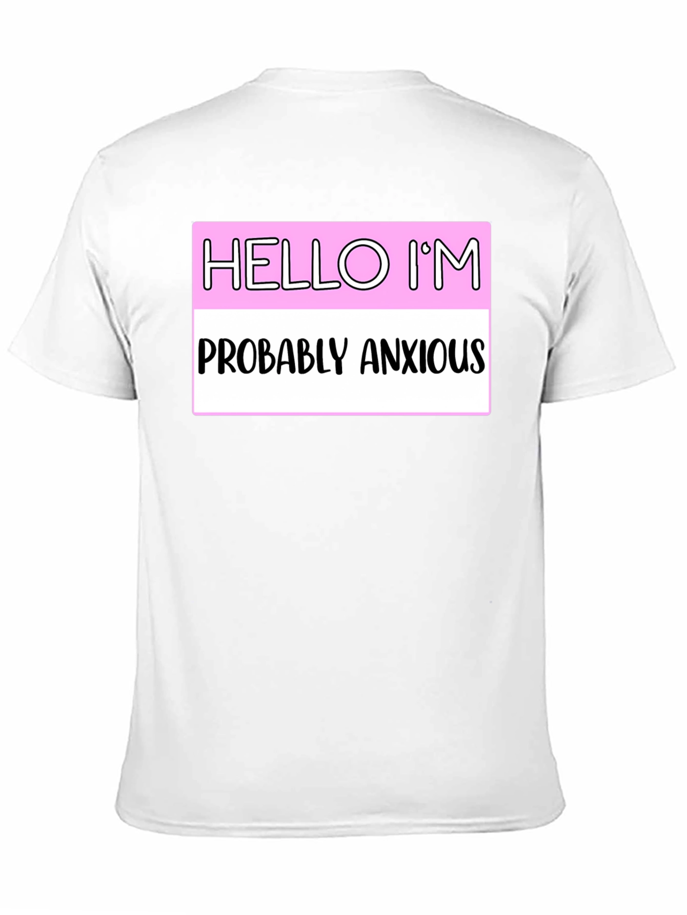 Black Anxious Introvert Graphic Tee - Express Yourself! view 11