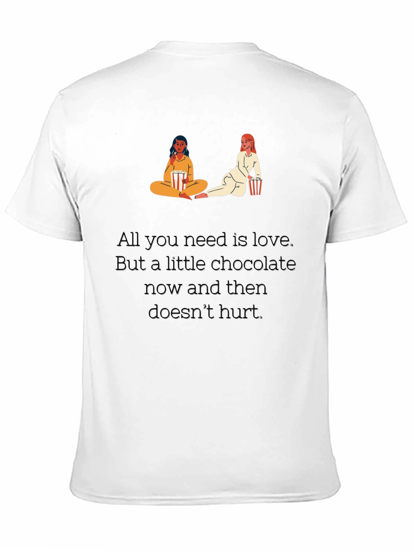 Black Love & Chocolate Black Graphic Tee view 11