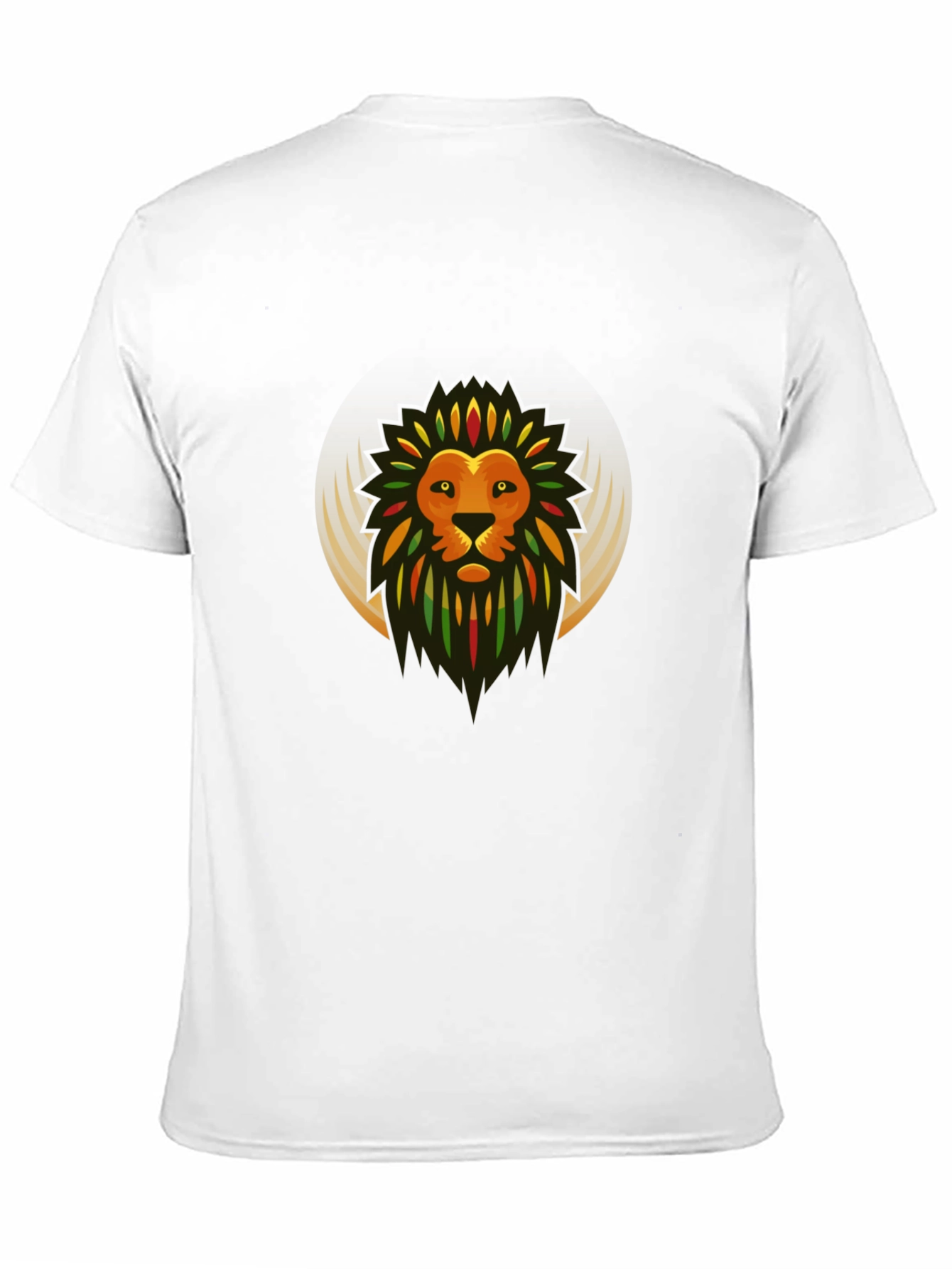 Black Rasta Lion Graphic Tee - Stylish Black T-Shirt view 11