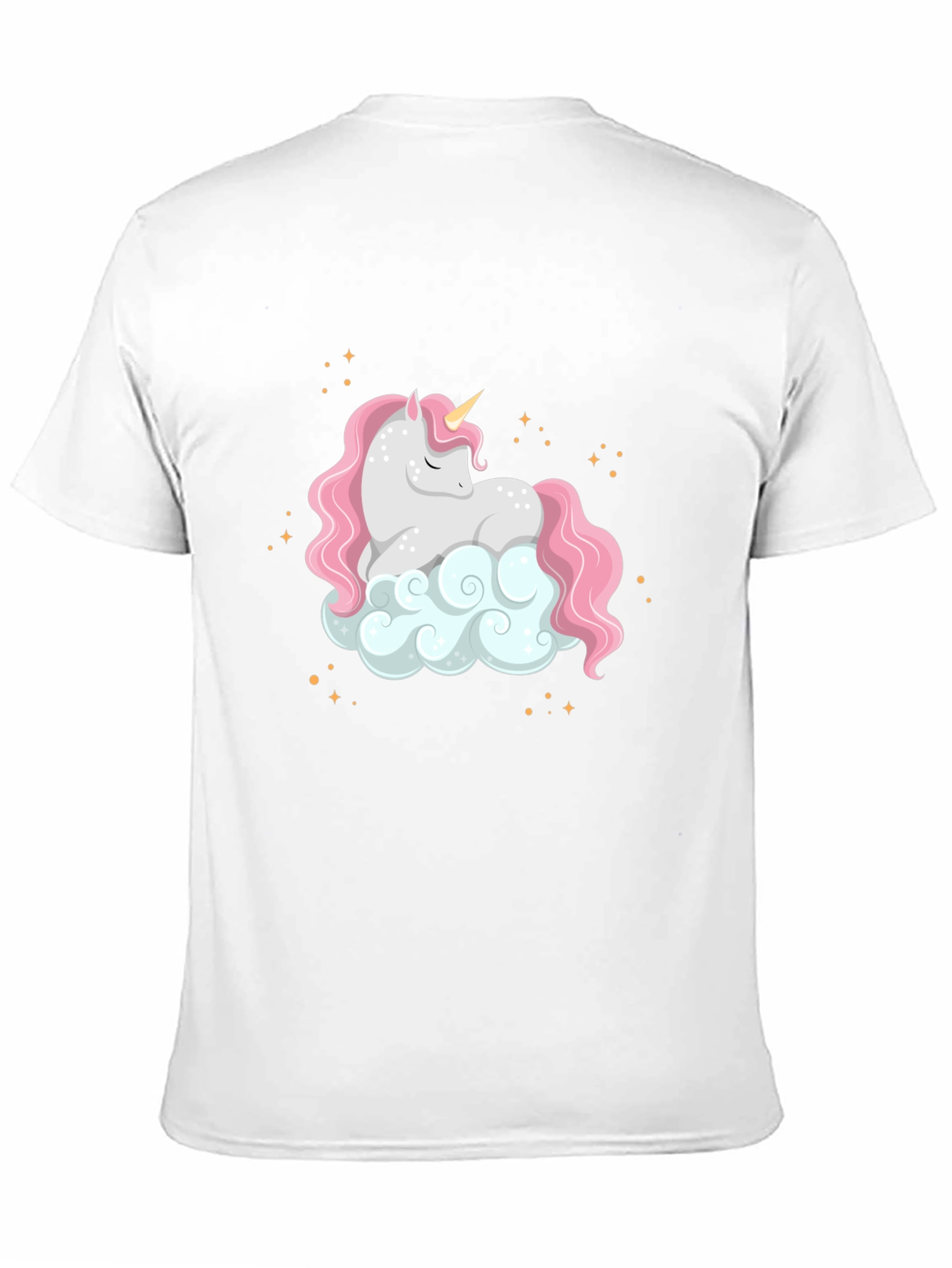 Black Unicorn Cloud Graphic Tee - Magical Comfort view 11