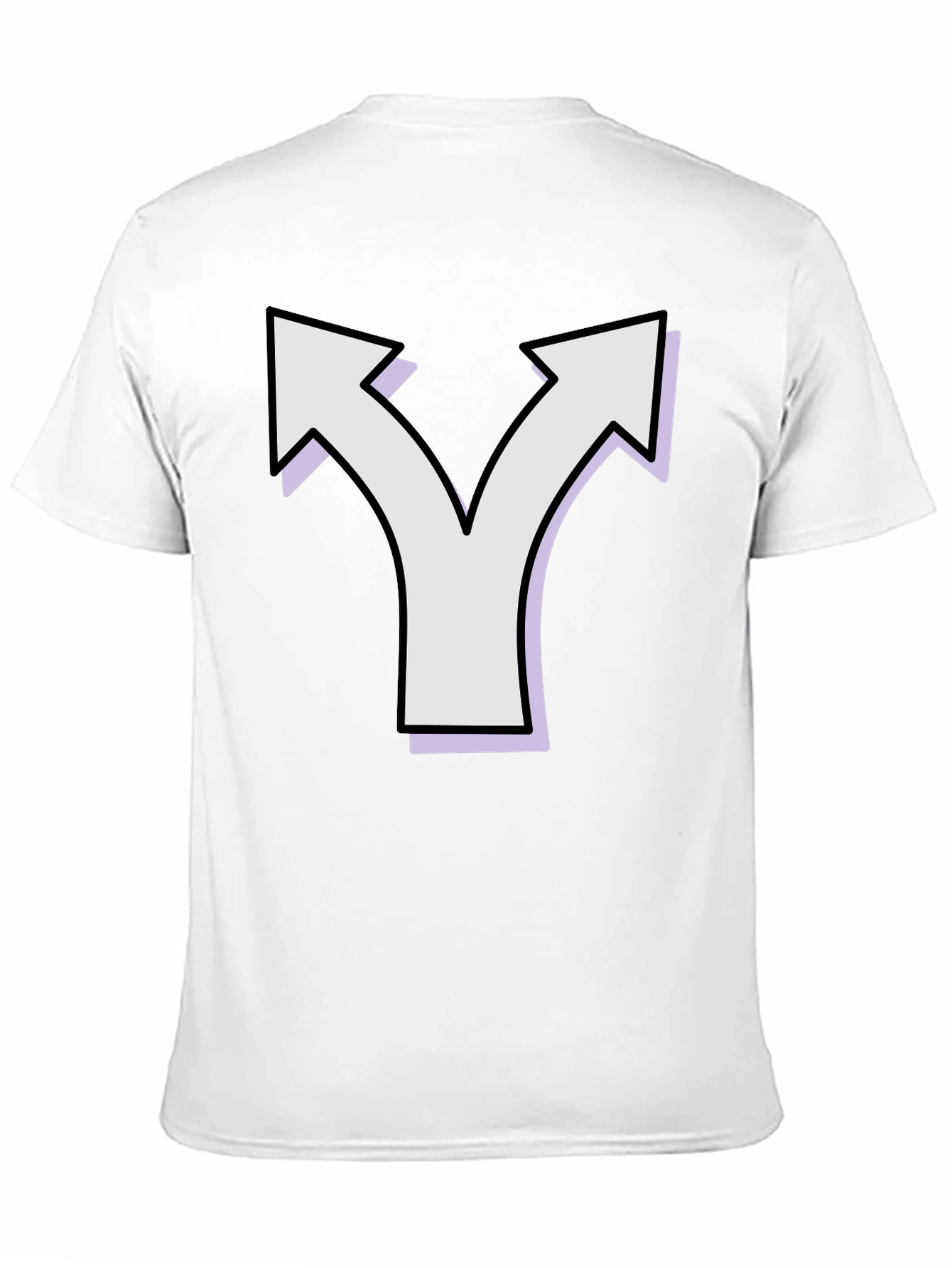 Black Direction Choice T-Shirt view 11