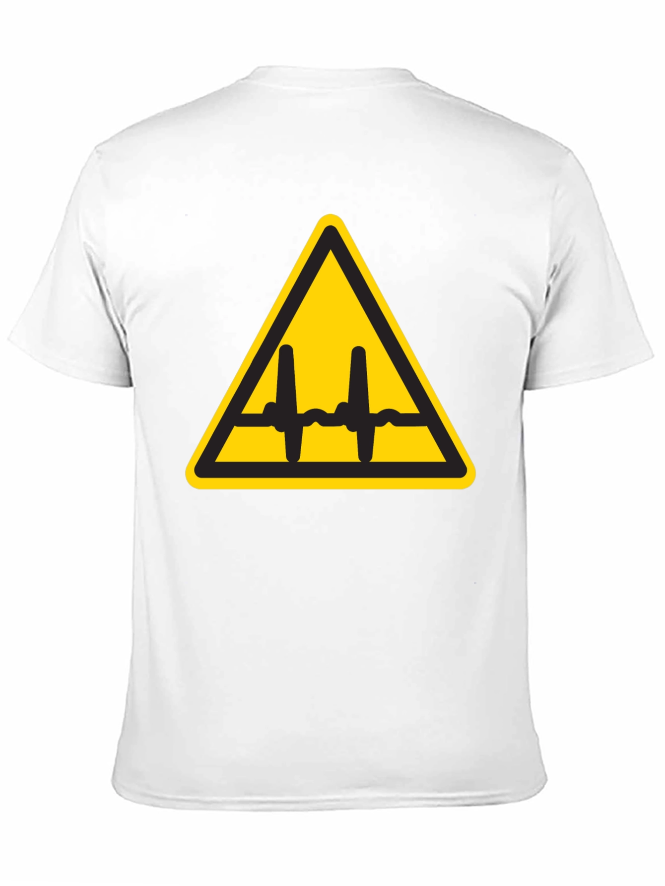 Black Voltage Hazard Graphic Tee - Black view 11