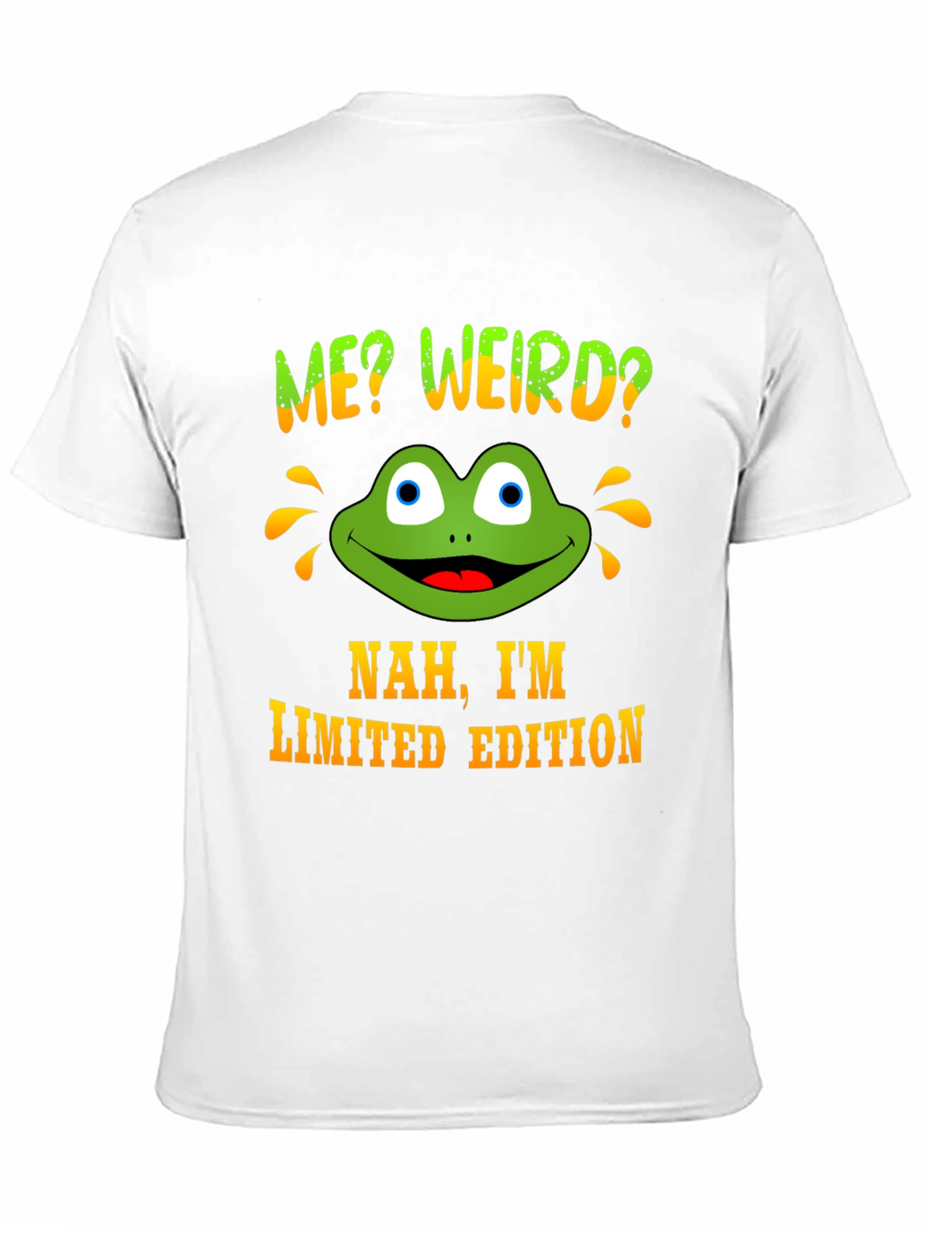 Black Me Weird? Frog Graphic Novelty Tee view 11