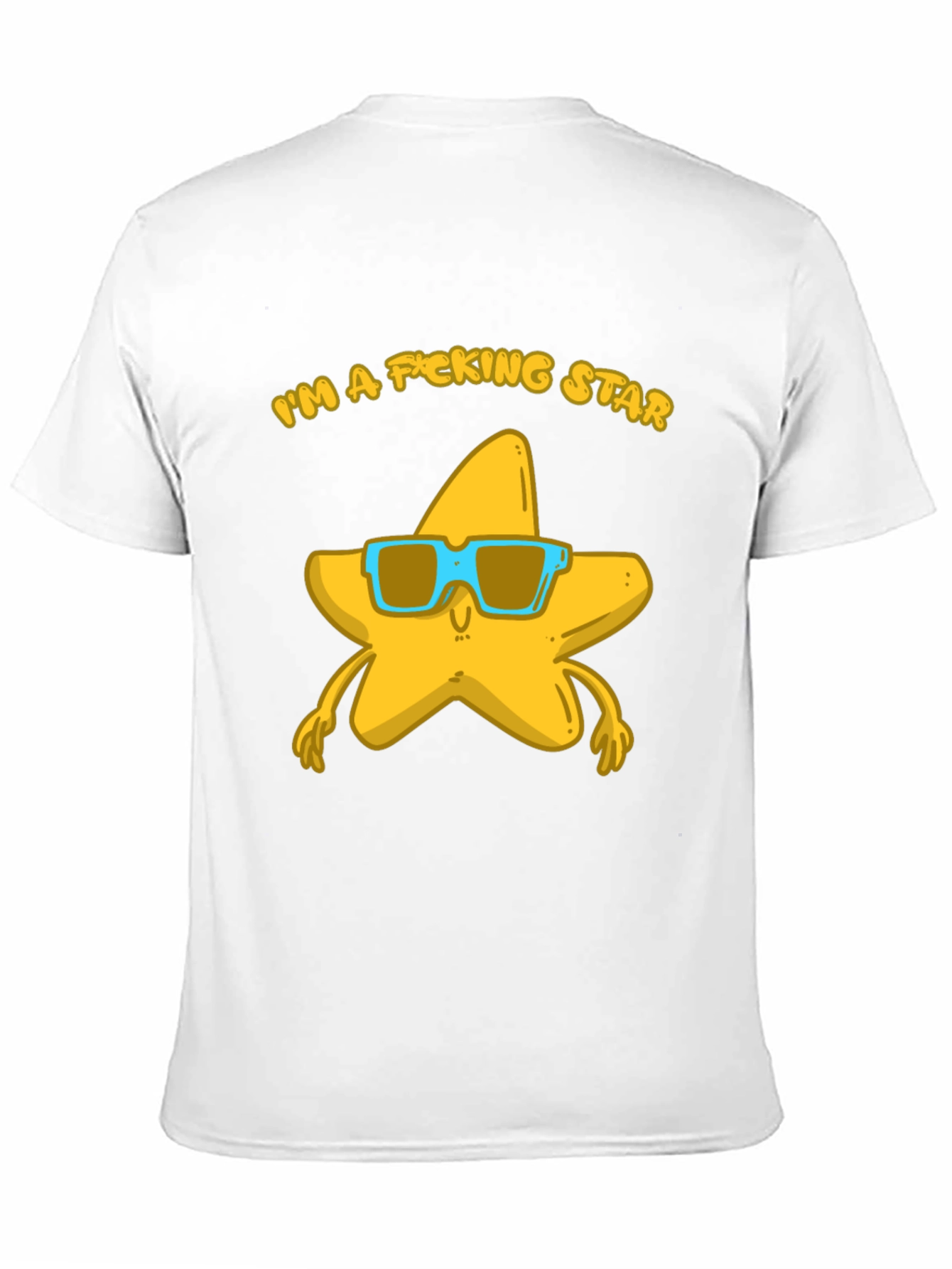 Black I'm a F*cking Star Graphic Tee view 11