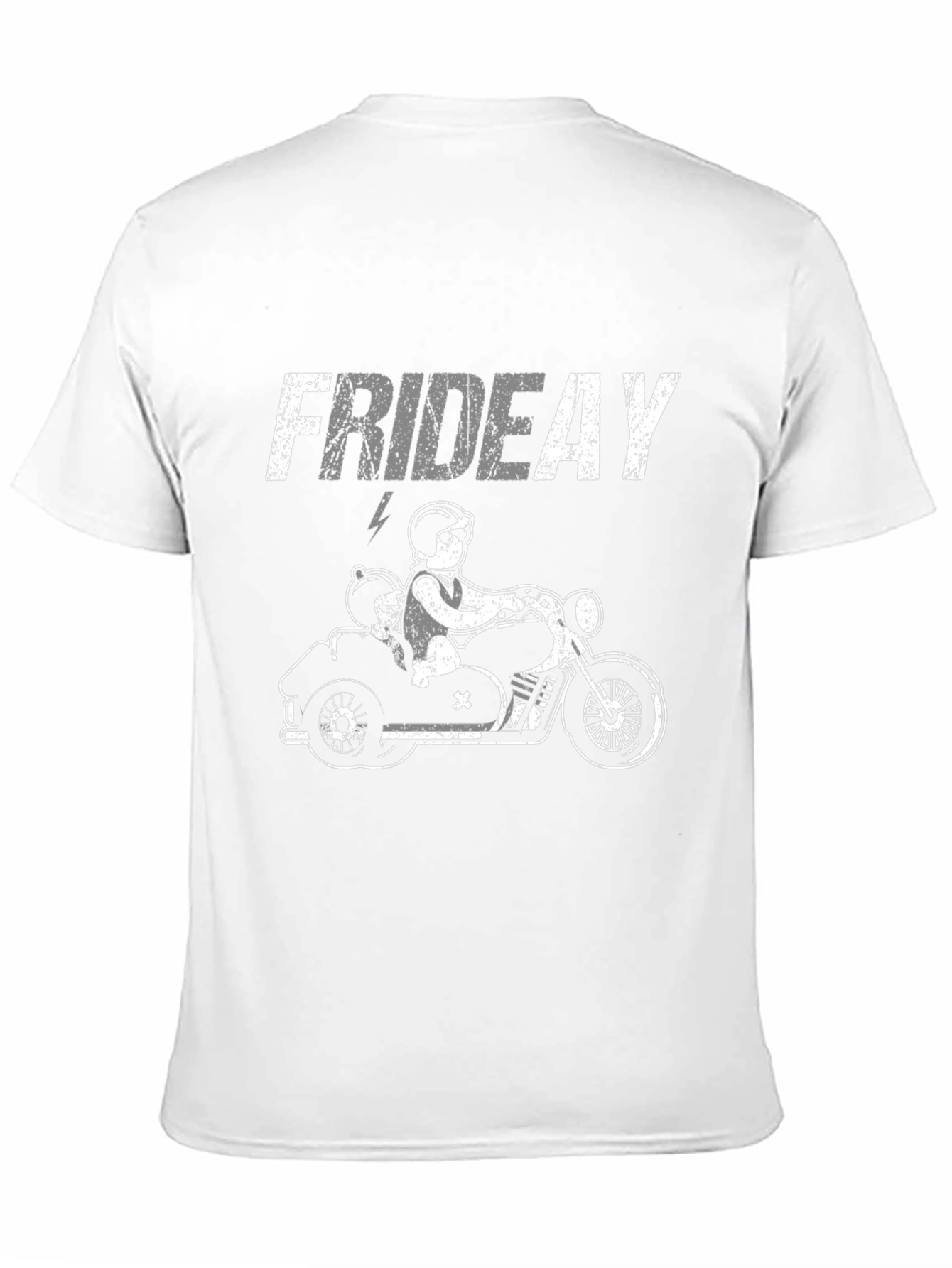 Black Friday Motorcycle Ride T-Shirt - Black view 11