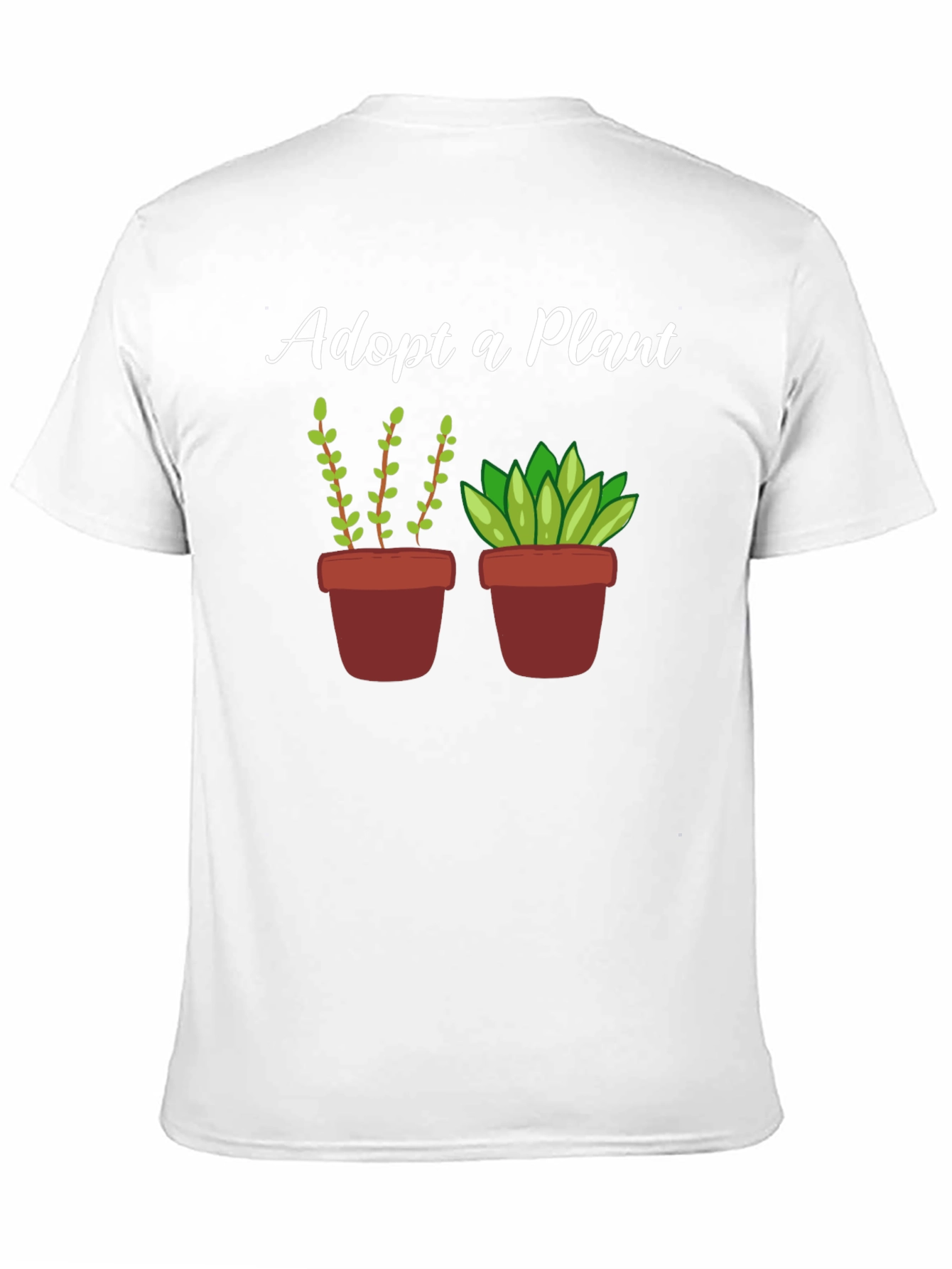 Black Adopt a Plant Graphic T-Shirt view 11