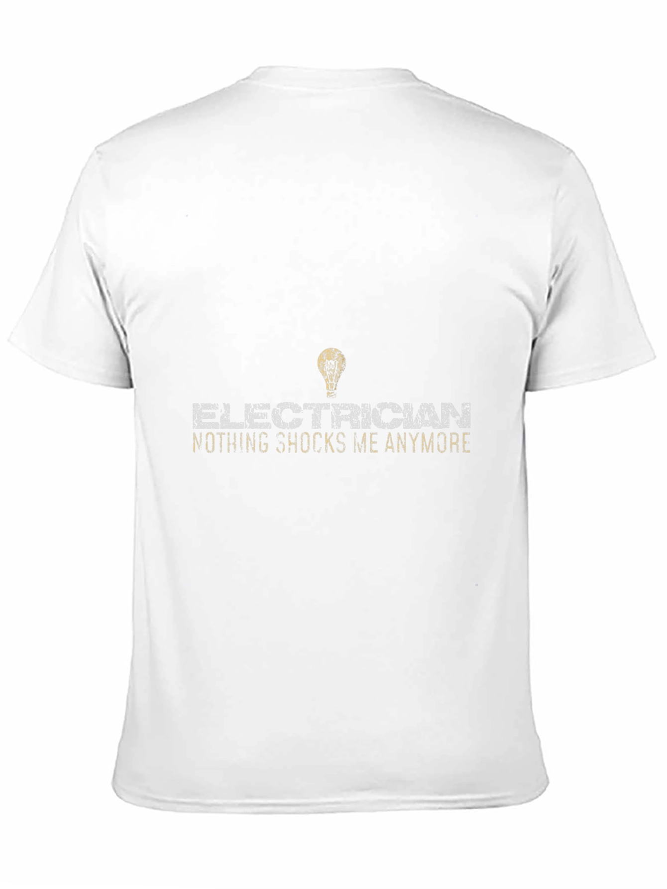 Black Electrician Nothing Shocks Me Anymore T-Shirt view 11