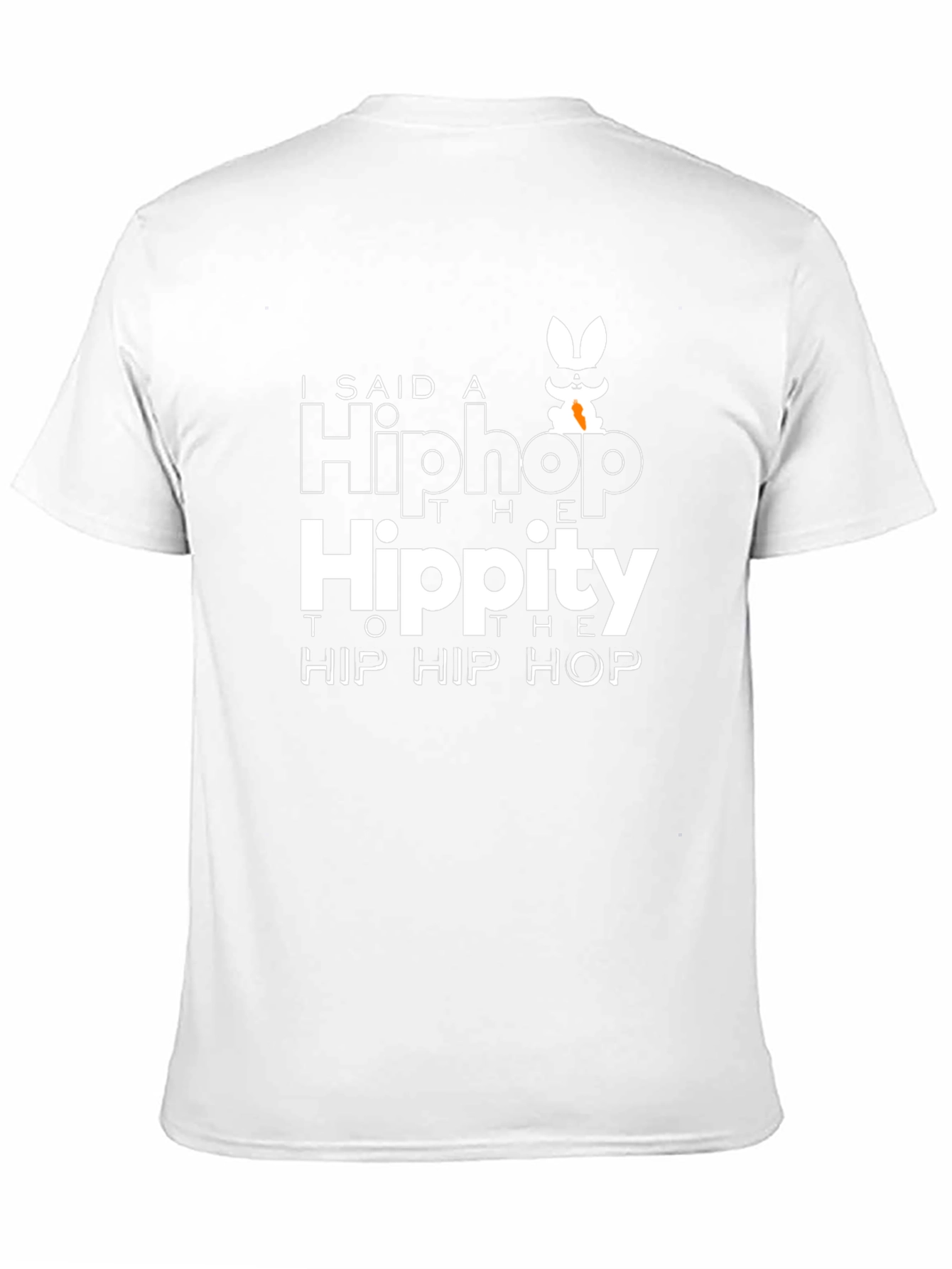 Black I Said A Hip Hop T-Shirt - Black Cotton Blend view 11