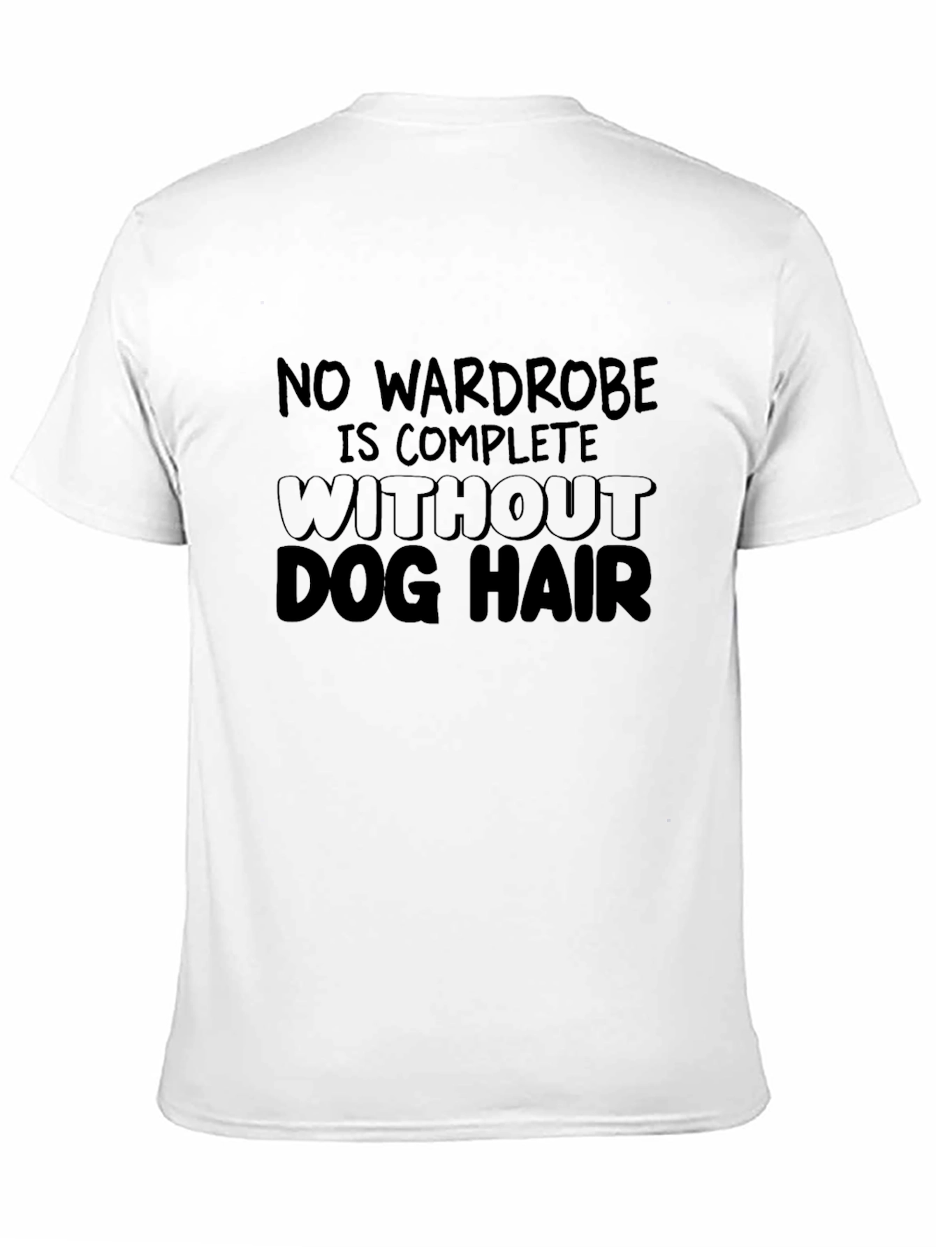 Black Dog Hair T-Shirt: No Wardrobe Is Complete view 11