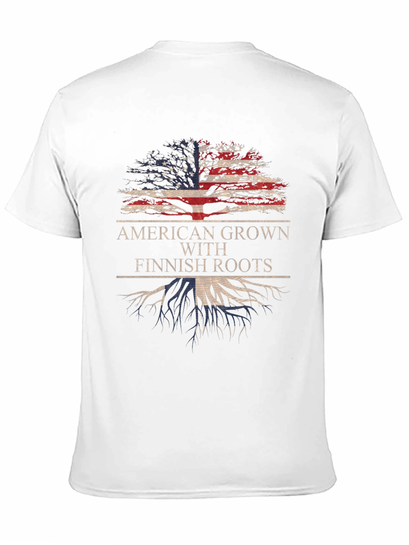 American Grown with Finnish Roots T-Shirt - 11