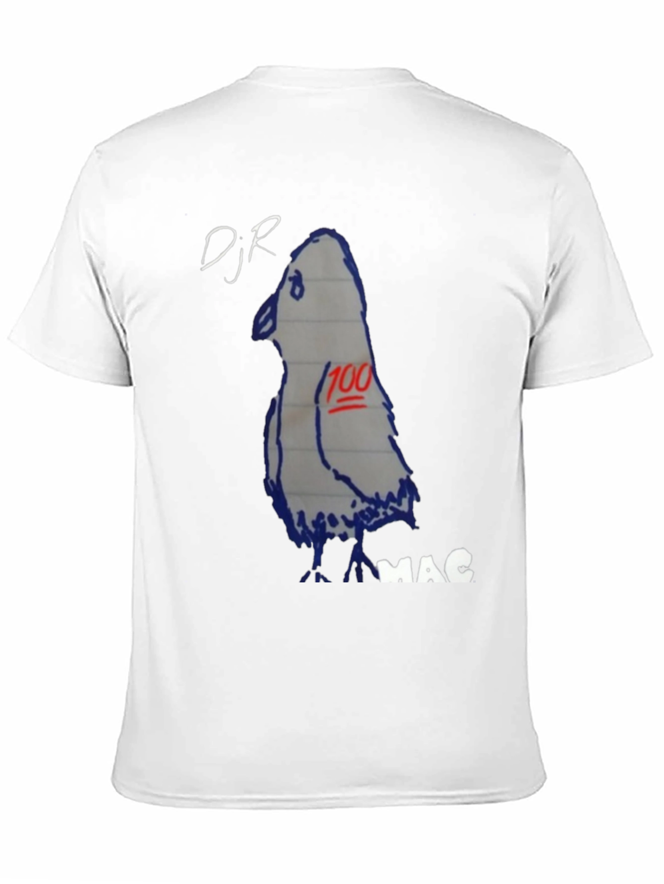 Black DJ R MAC T-Shirt view 11