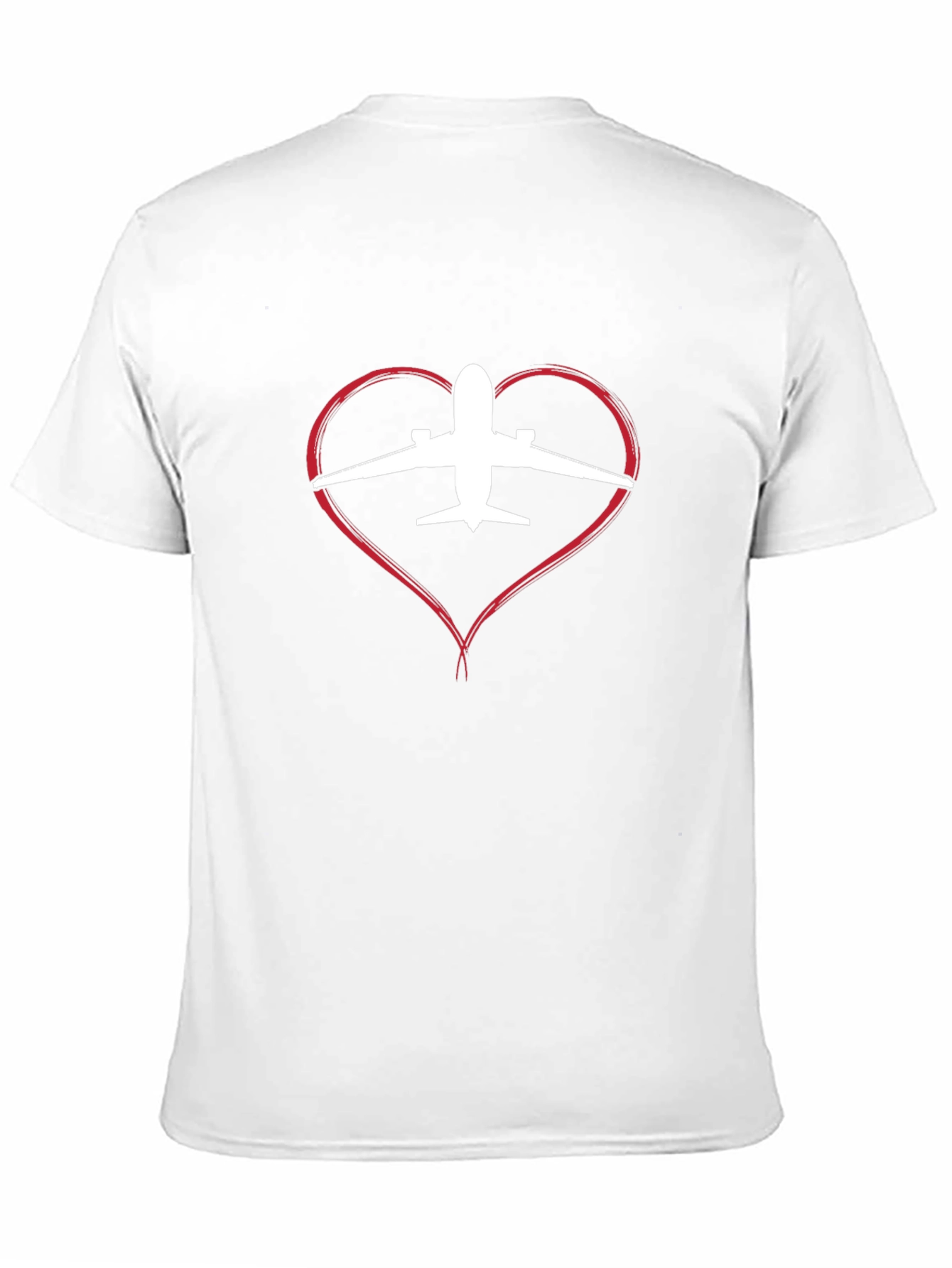 I Love Airplanes T-Shirt Black - 11