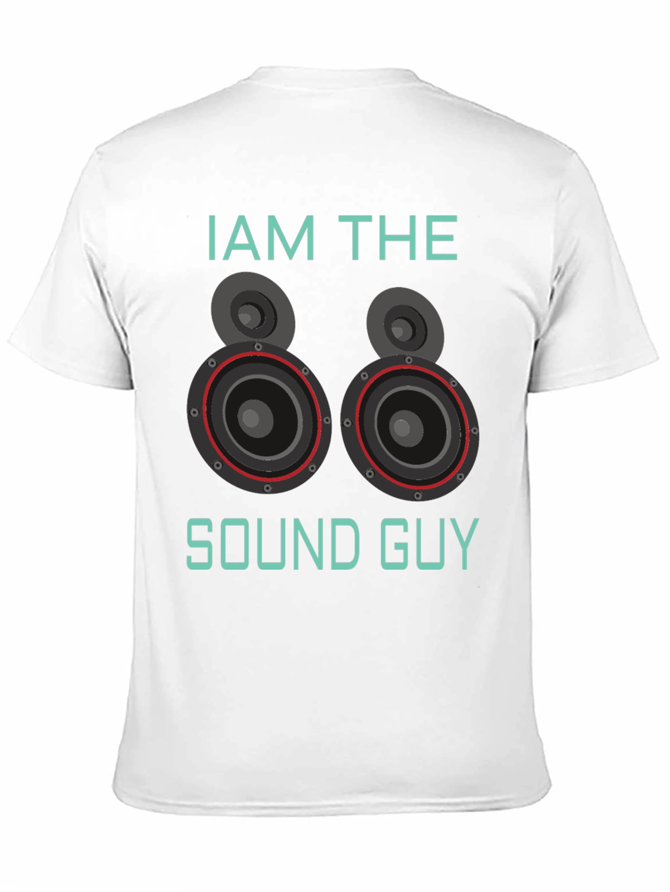 Black Sound Guy Graphic T-Shirt - Music Lover Tee view 11