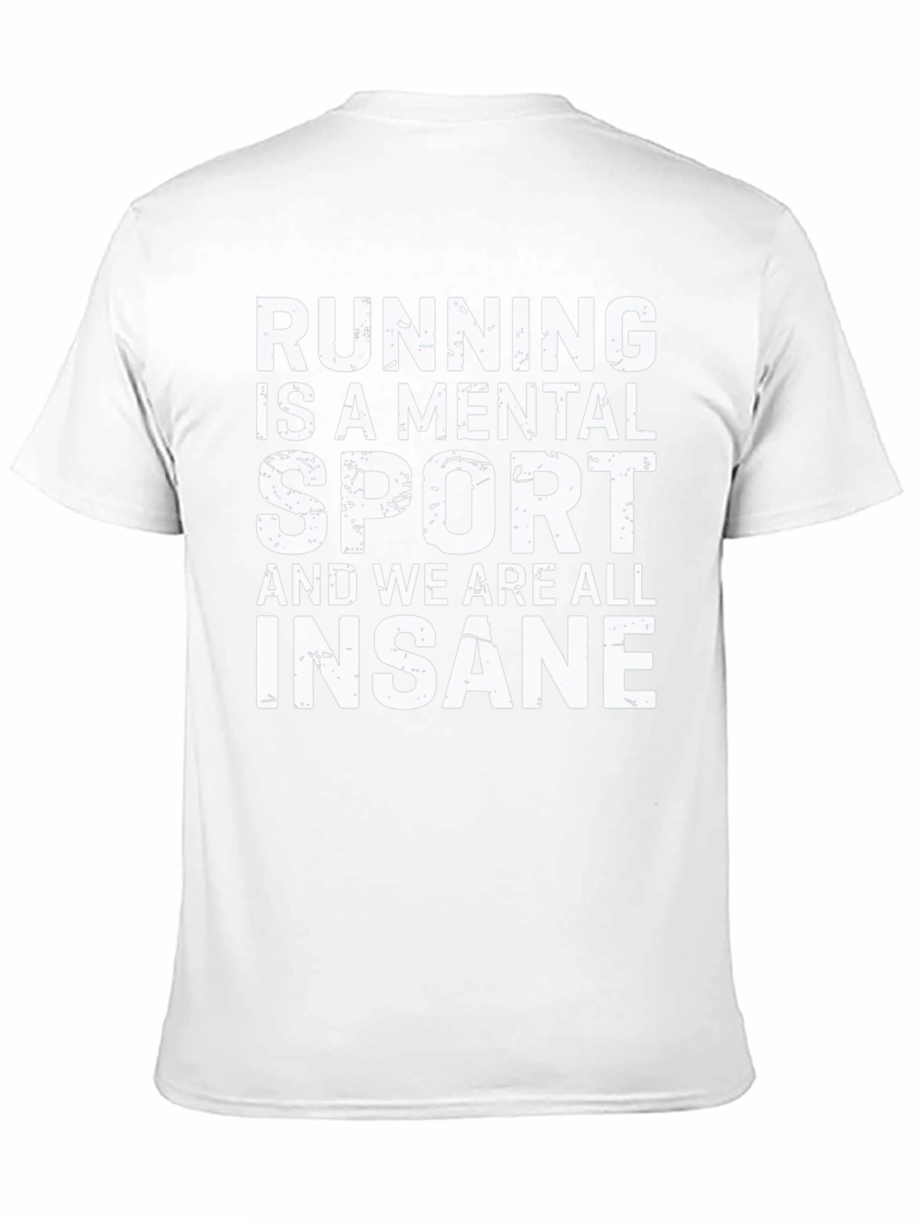 Black Running is a Mental Sport Graphic Tee view 11
