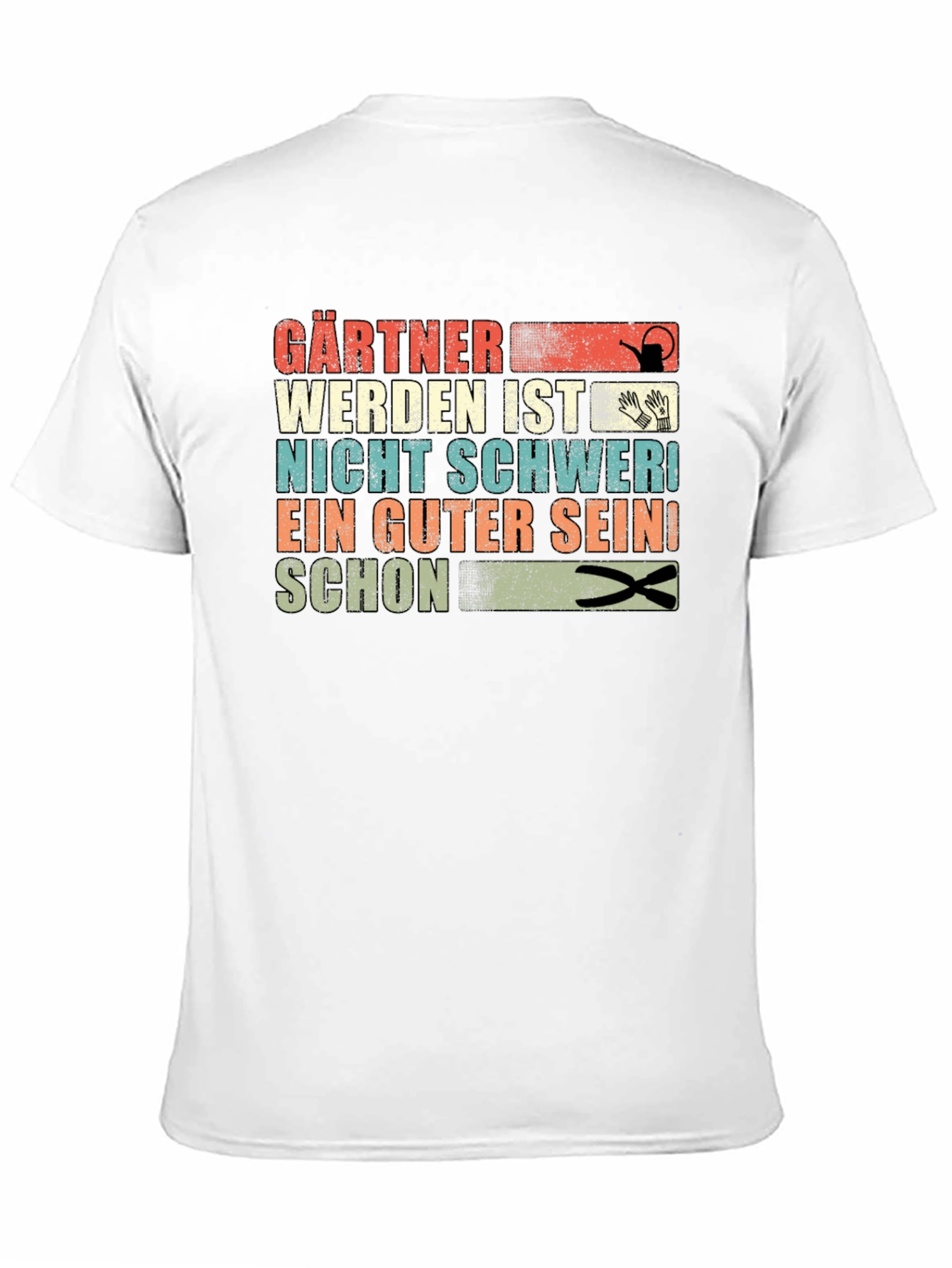 Black Gärtner Werden T-Shirt - Funny Gardener Gift Tee view 11