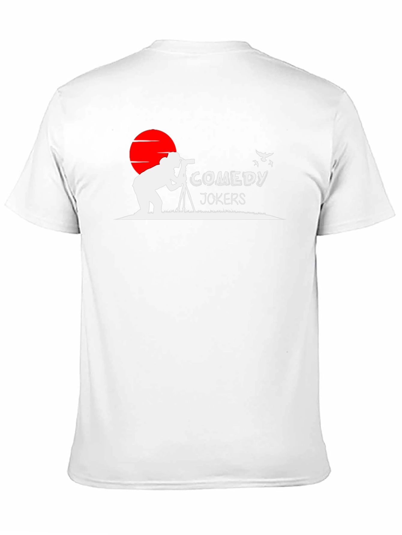 Black Comedy Jokers T-Shirt - Photographer Graphic Tee view 11