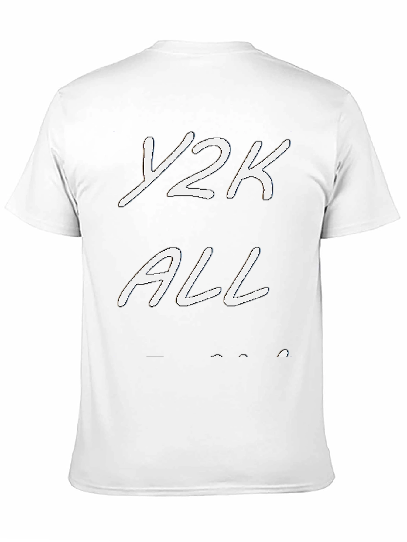 Black Y2K All Graphic Black T-Shirt view 11