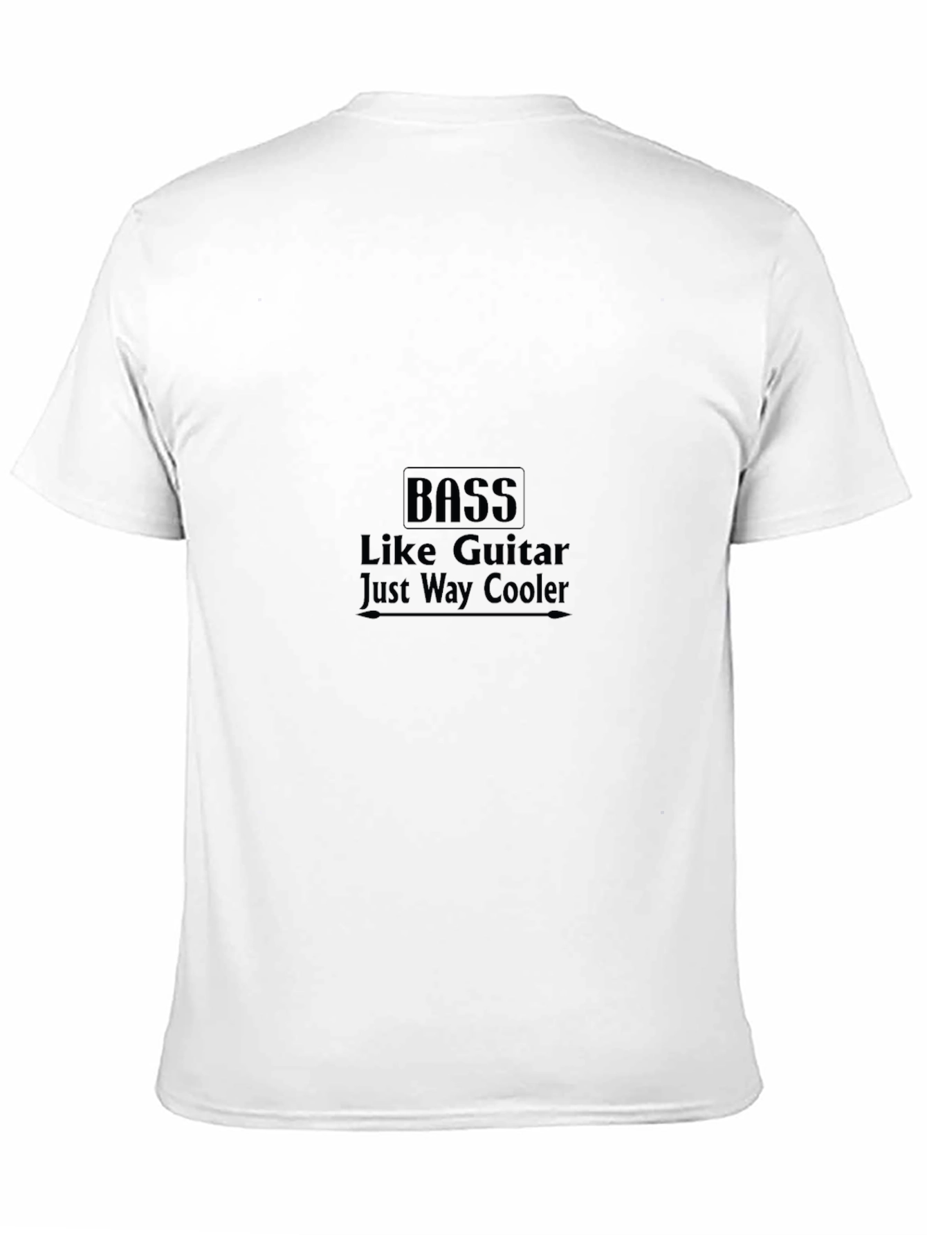 Black Bass Like Guitar Funny Graphic Tee view 11