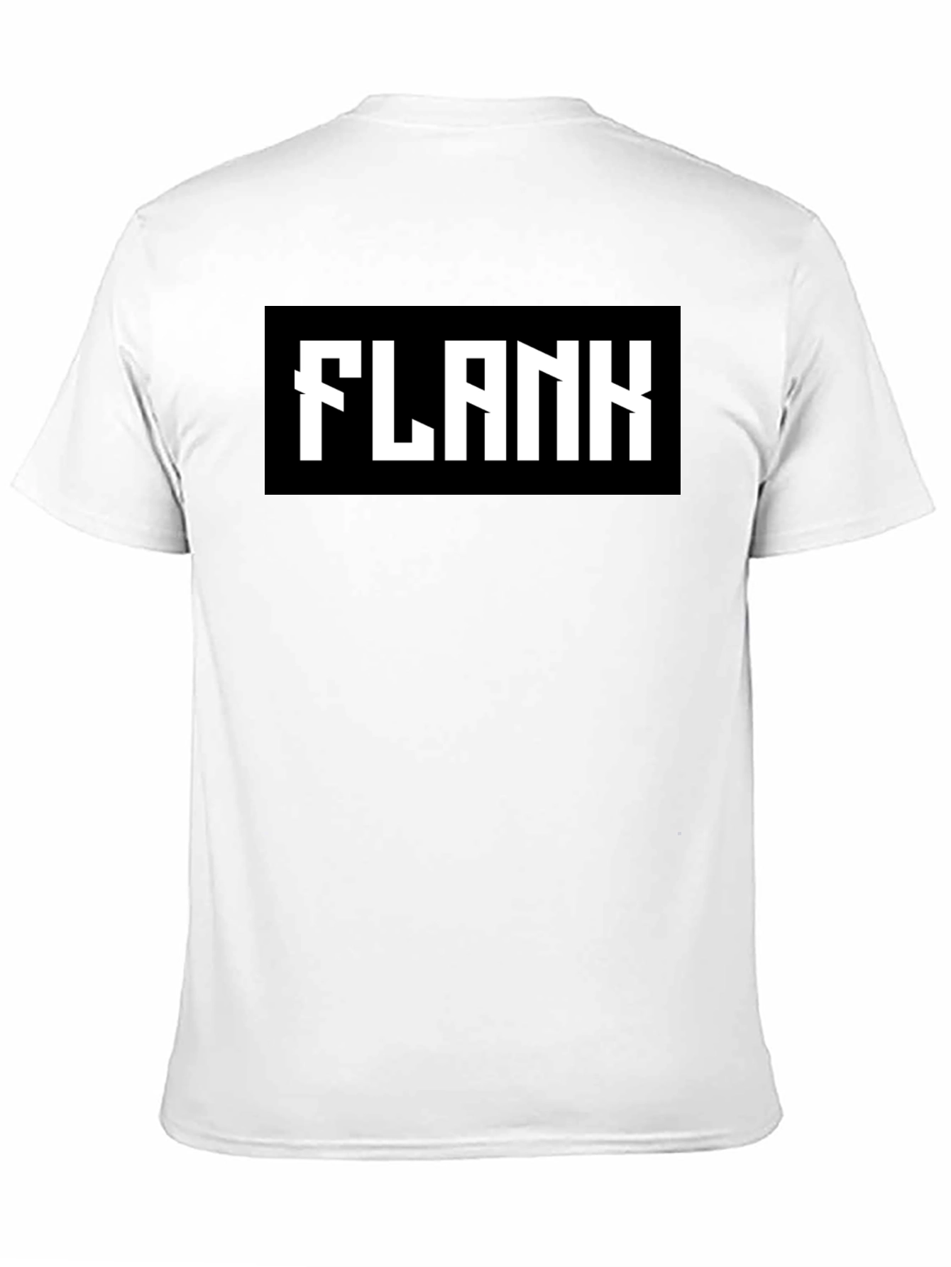 Black Black Flank Graphic Tee - Bold Statement Shirt view 11