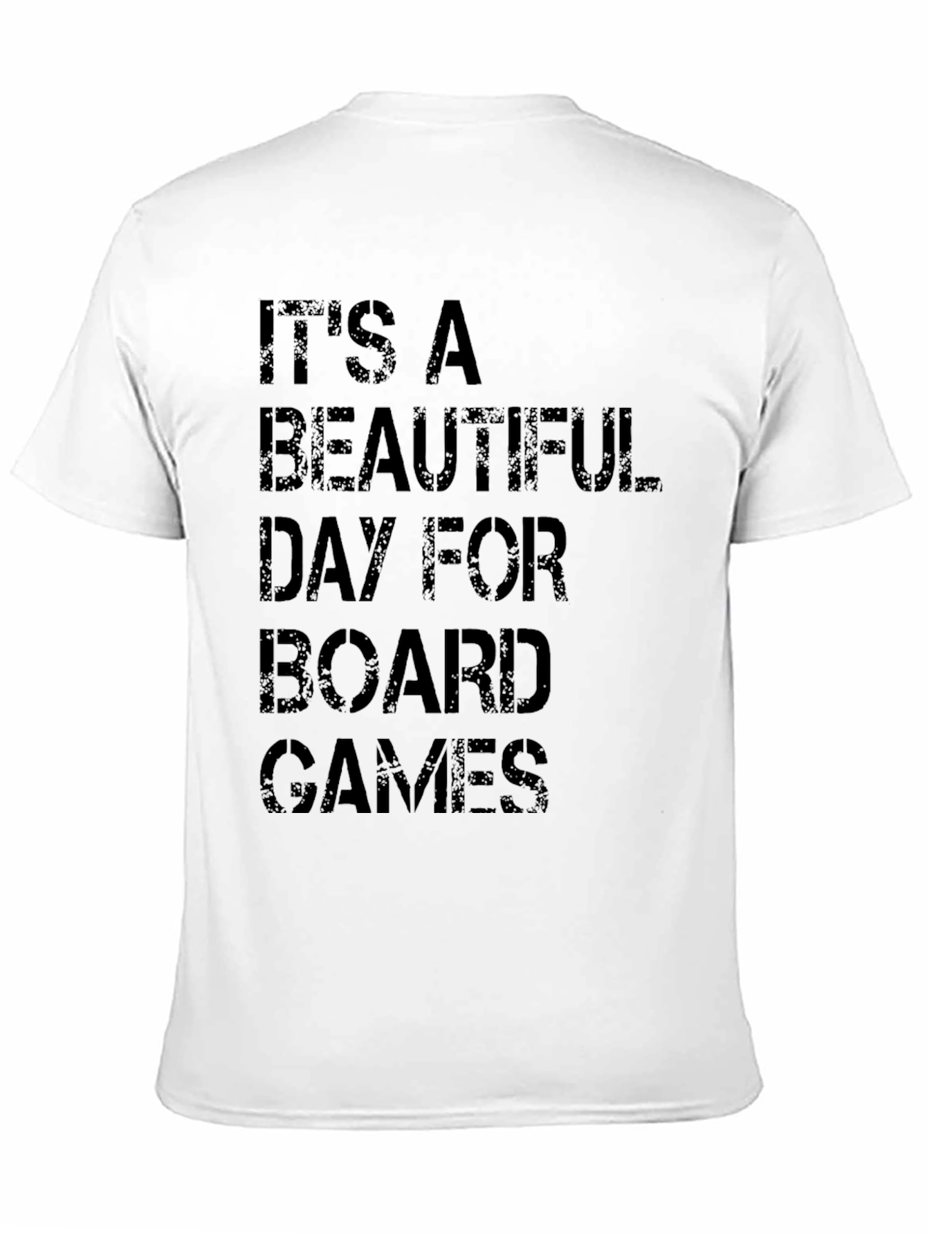 Black Board Game T-Shirt - It's A Beautiful Day view 11